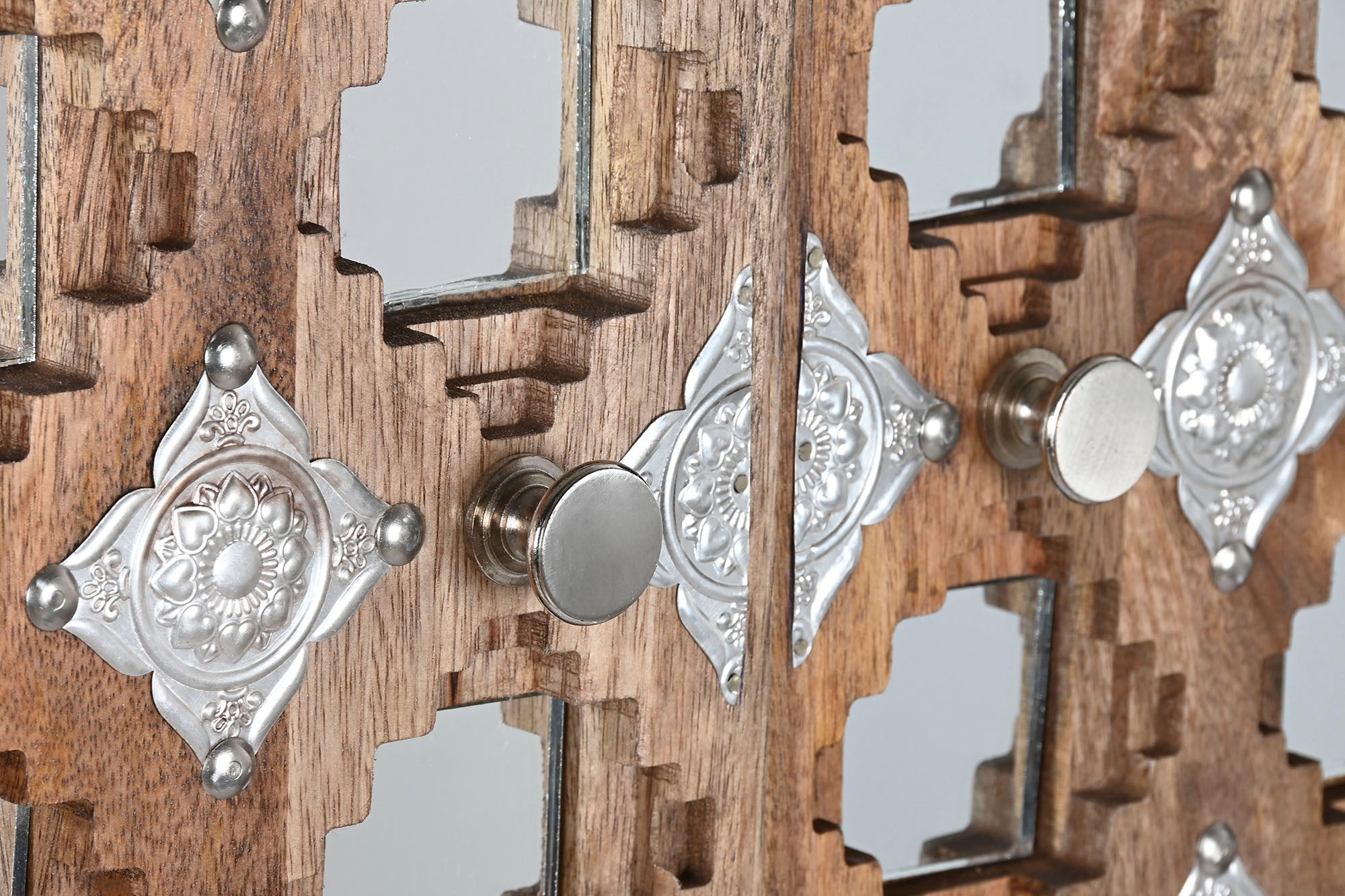 Mango Mirror Cabinet 93X38X170 Natural