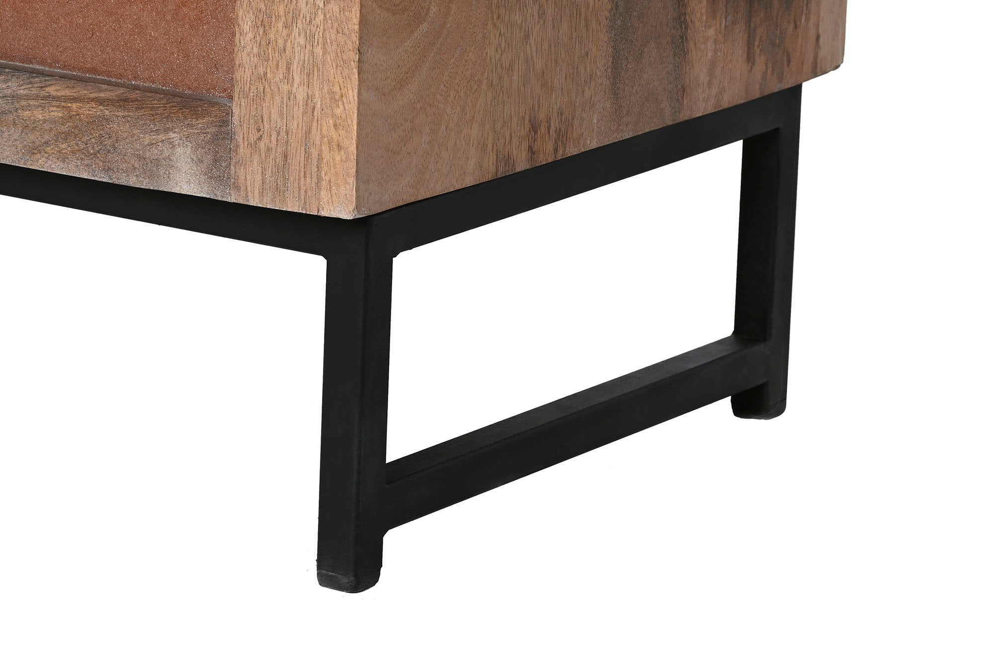 Mango Sideboard Mirror 80X38X80 Natural
