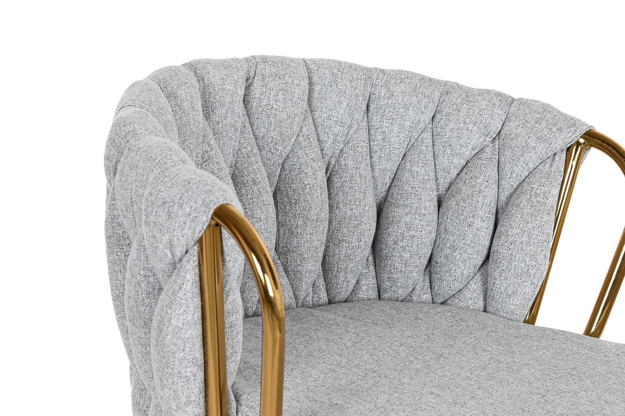 Polyester Metal Stool 53X55X100 83 Braided