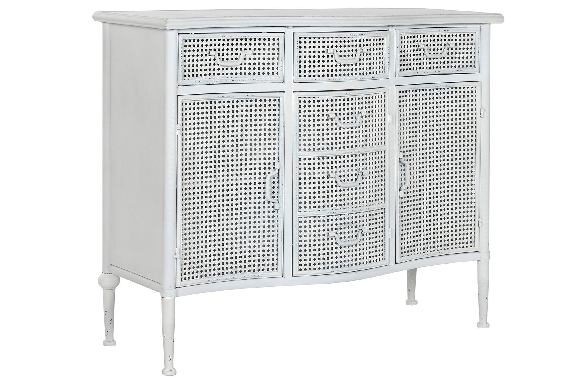 Buffet Metal 101X42X85 Blanco