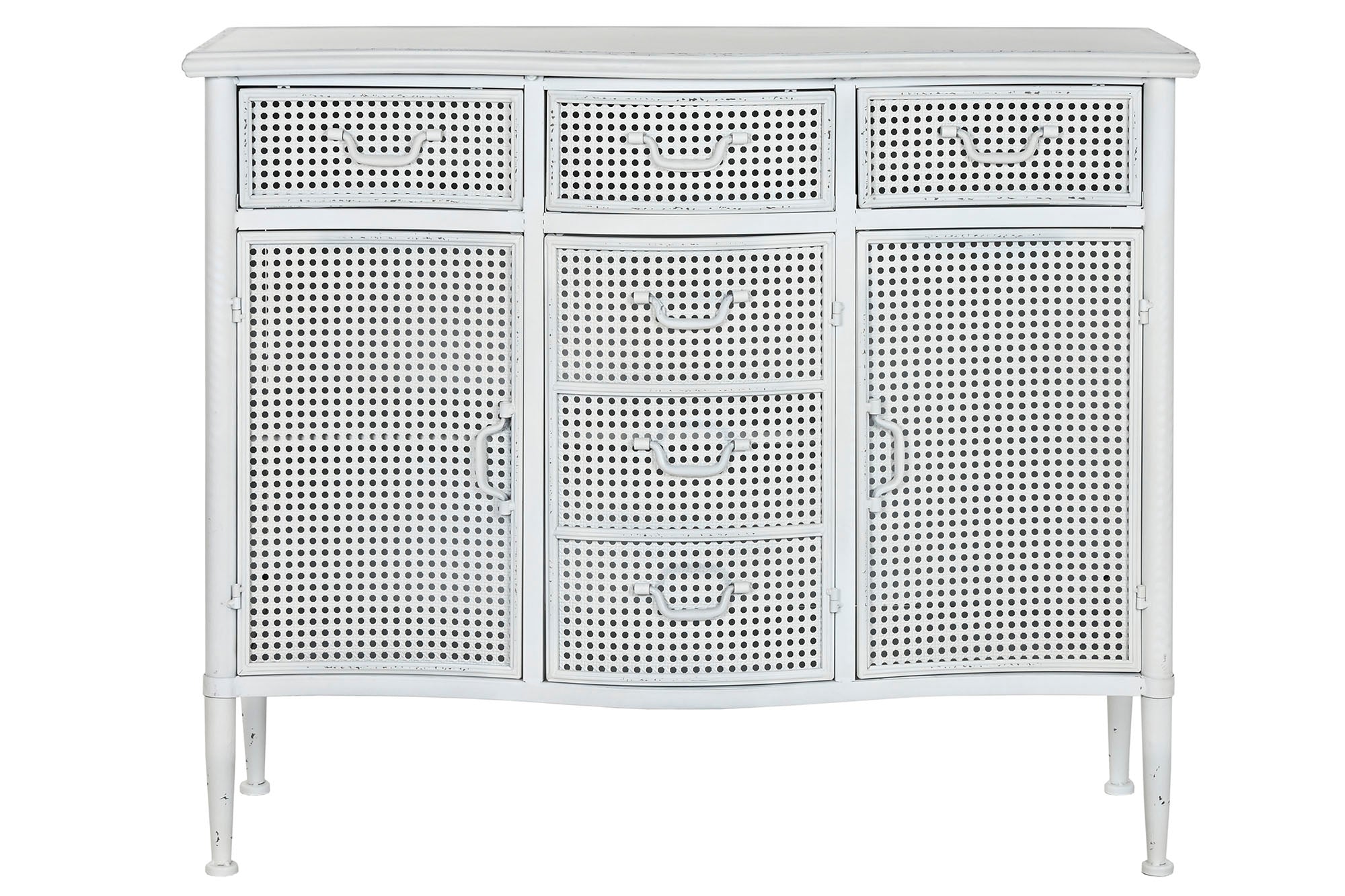 Buffet Metal 101X42X85 Blanco