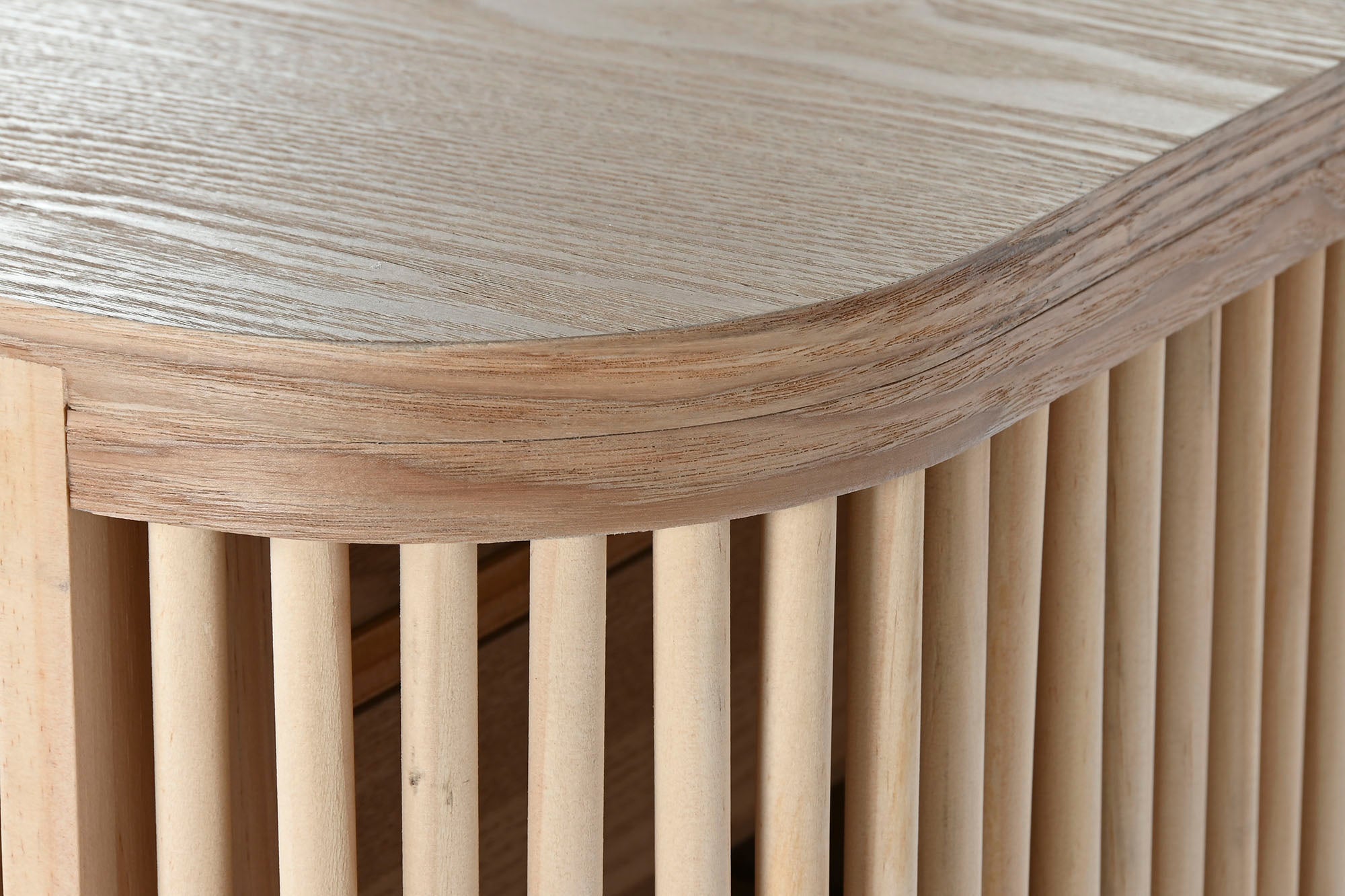Fir Rattan Chest of Drawers 48x35x105 Natural