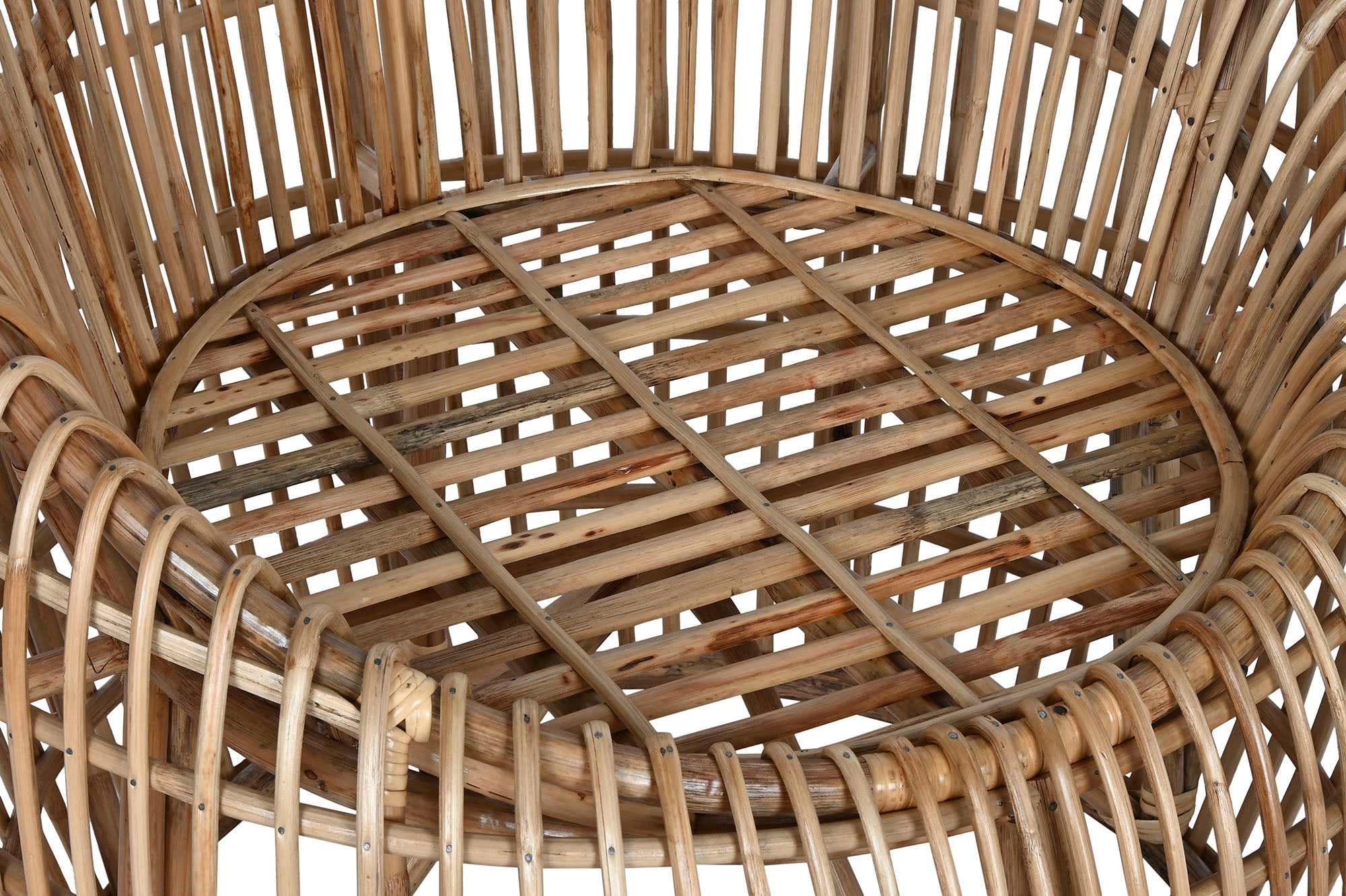 Bamboo Ratan Chair 70X70X74 Natural