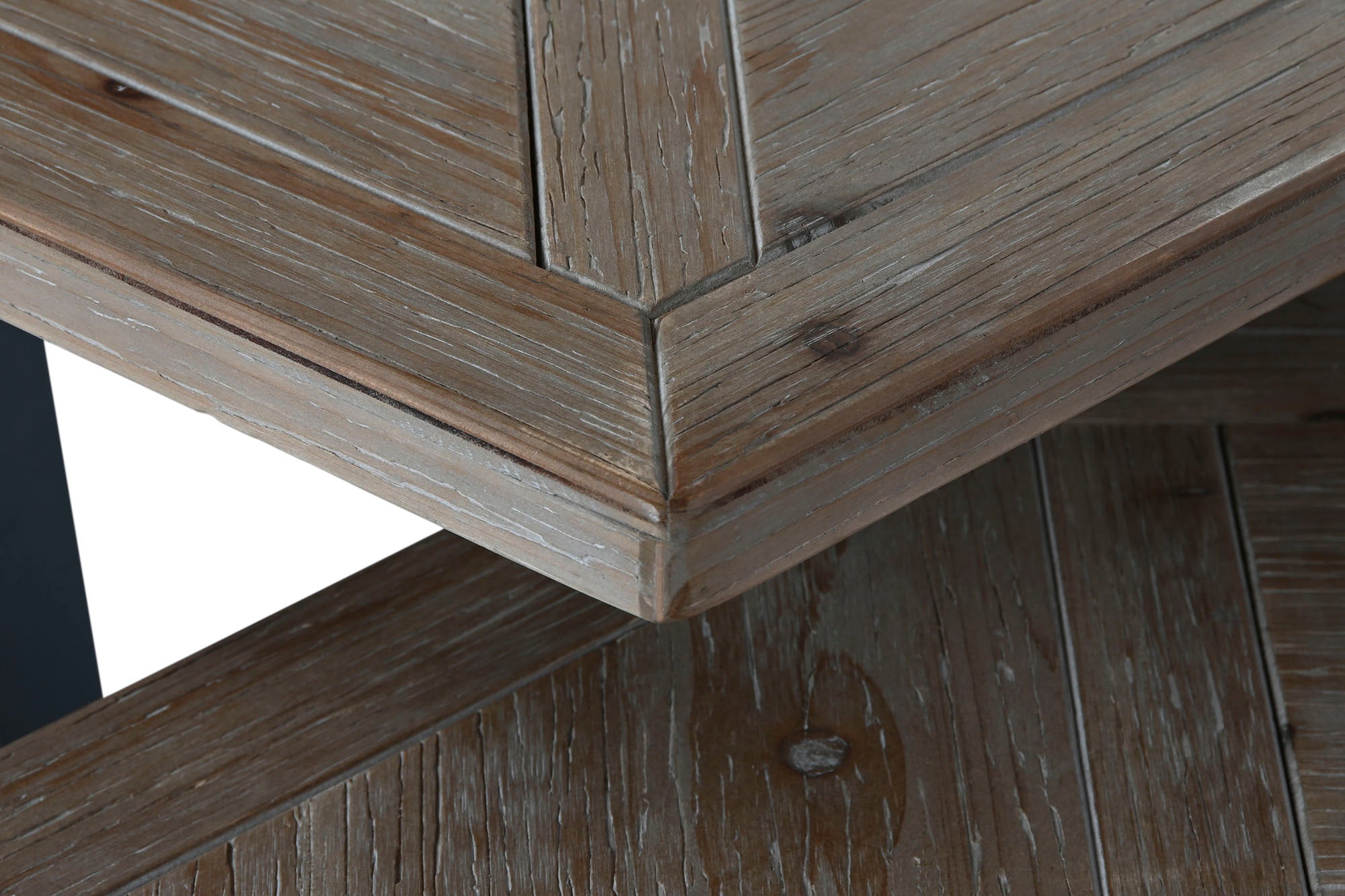 Mesa de Centro de Metal Fir 118X78X45 Natural