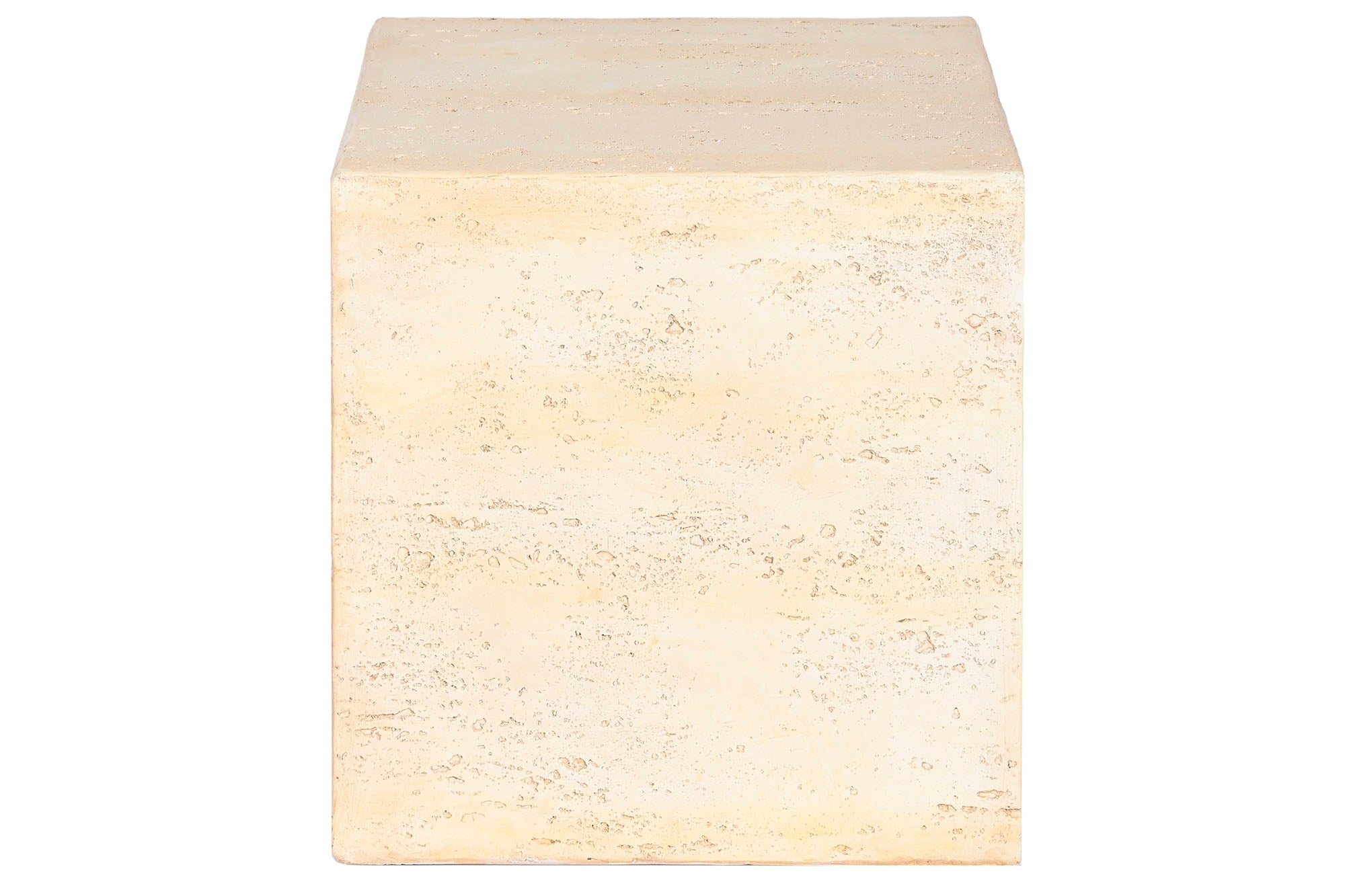 Mesita Auxiliar Magnesia 40X40X40 Simil Marmol