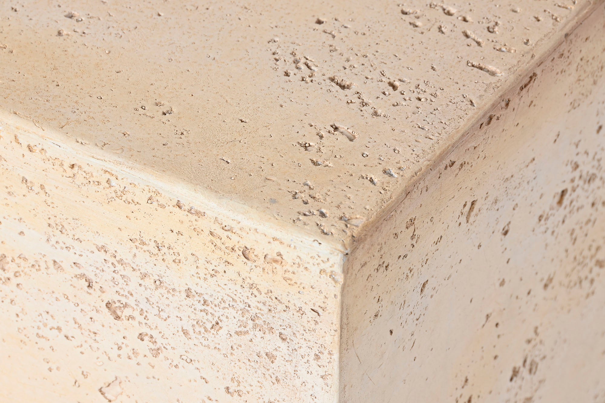Mesita Auxiliar Magnesia 40X40X40 Simil Marmol