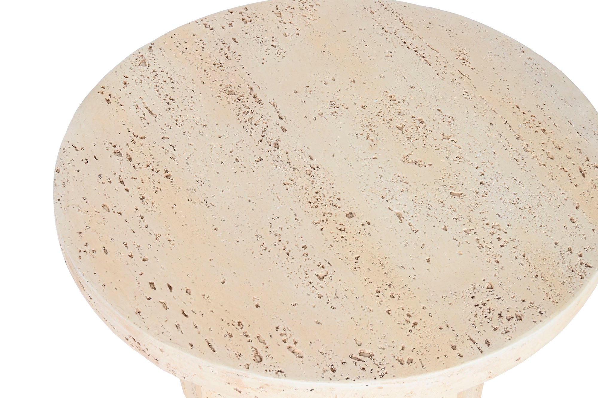 Mesita Auxiliar Magnesia 61X61X42,3 Simil Marmol