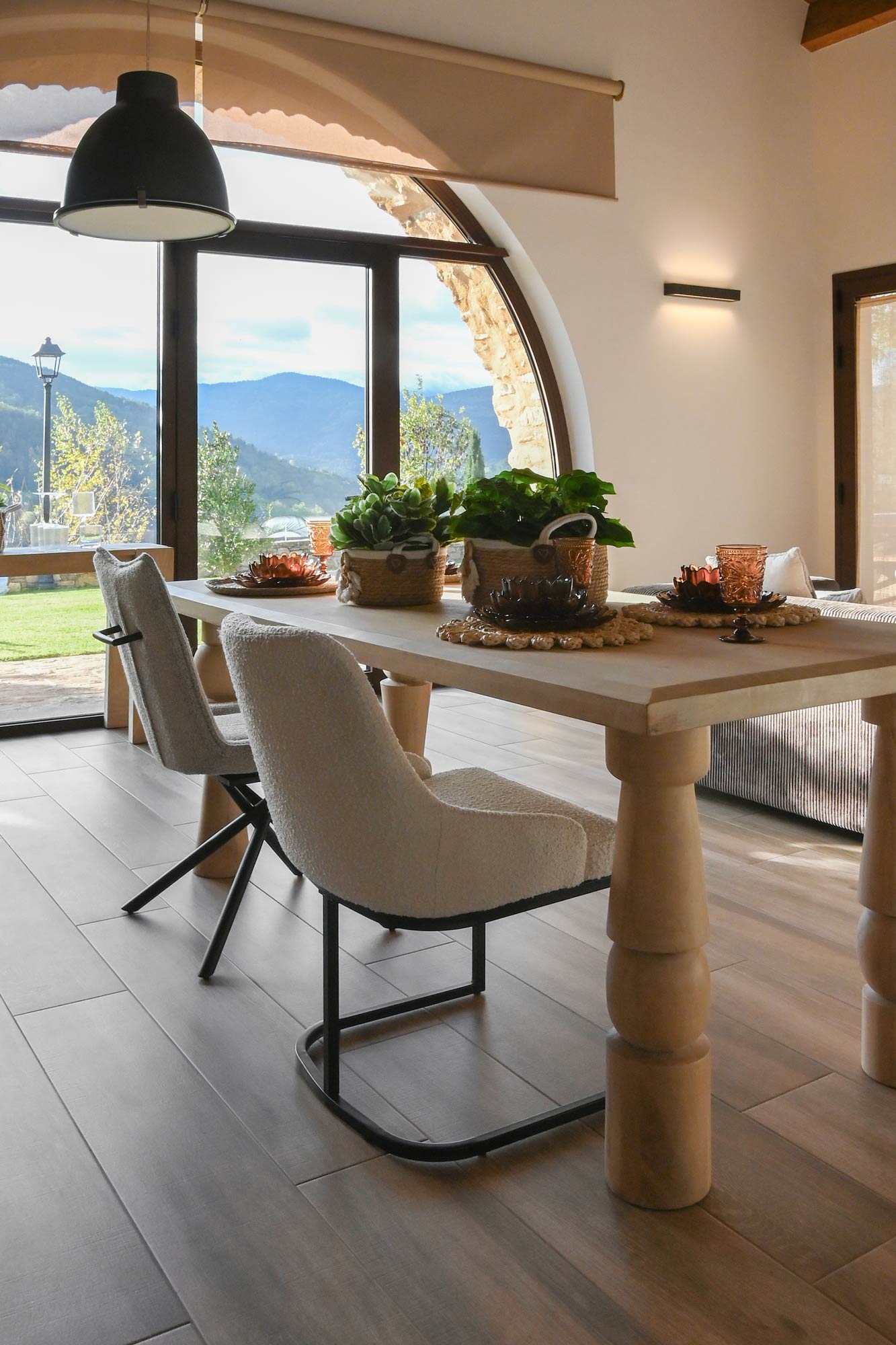 Mesa de Jantar Mango 200X90X76 Natural
