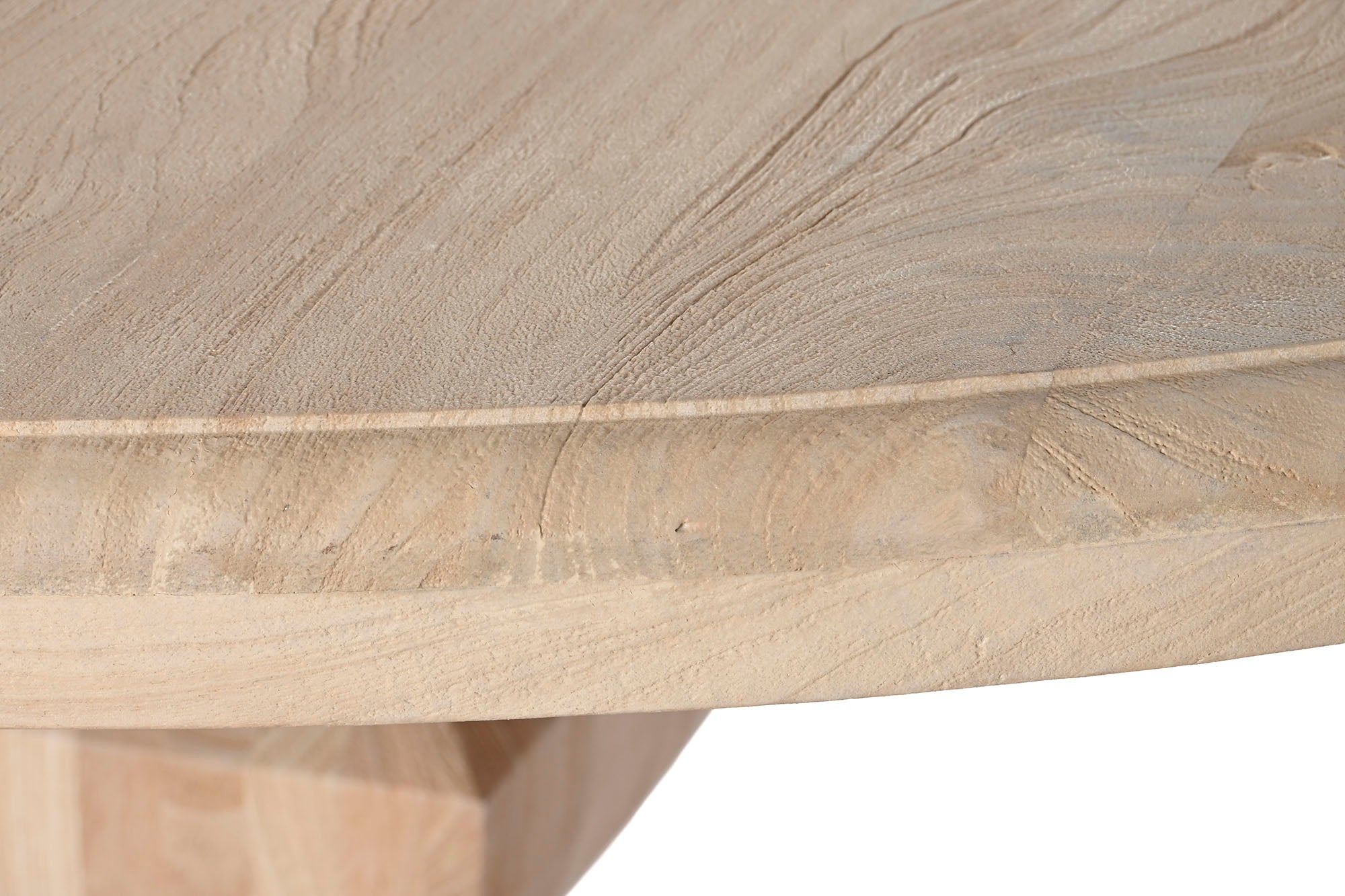 Mesa Redonda Comedor Mango 150X150X76 Natural