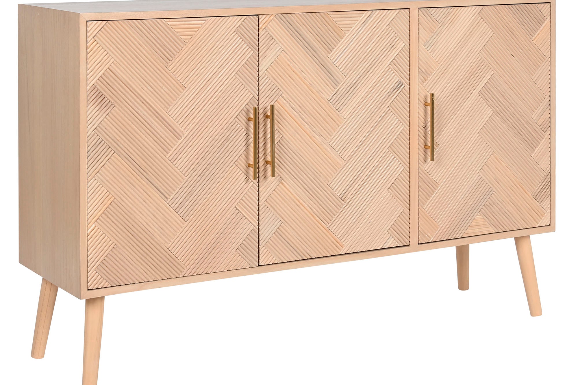 Buffet Paulownia Mdf 120X34X76 Natural