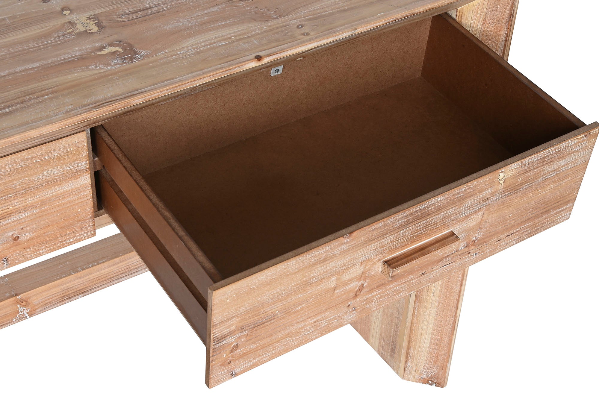 Consola Abeto Mdf 120X40X80 Natural