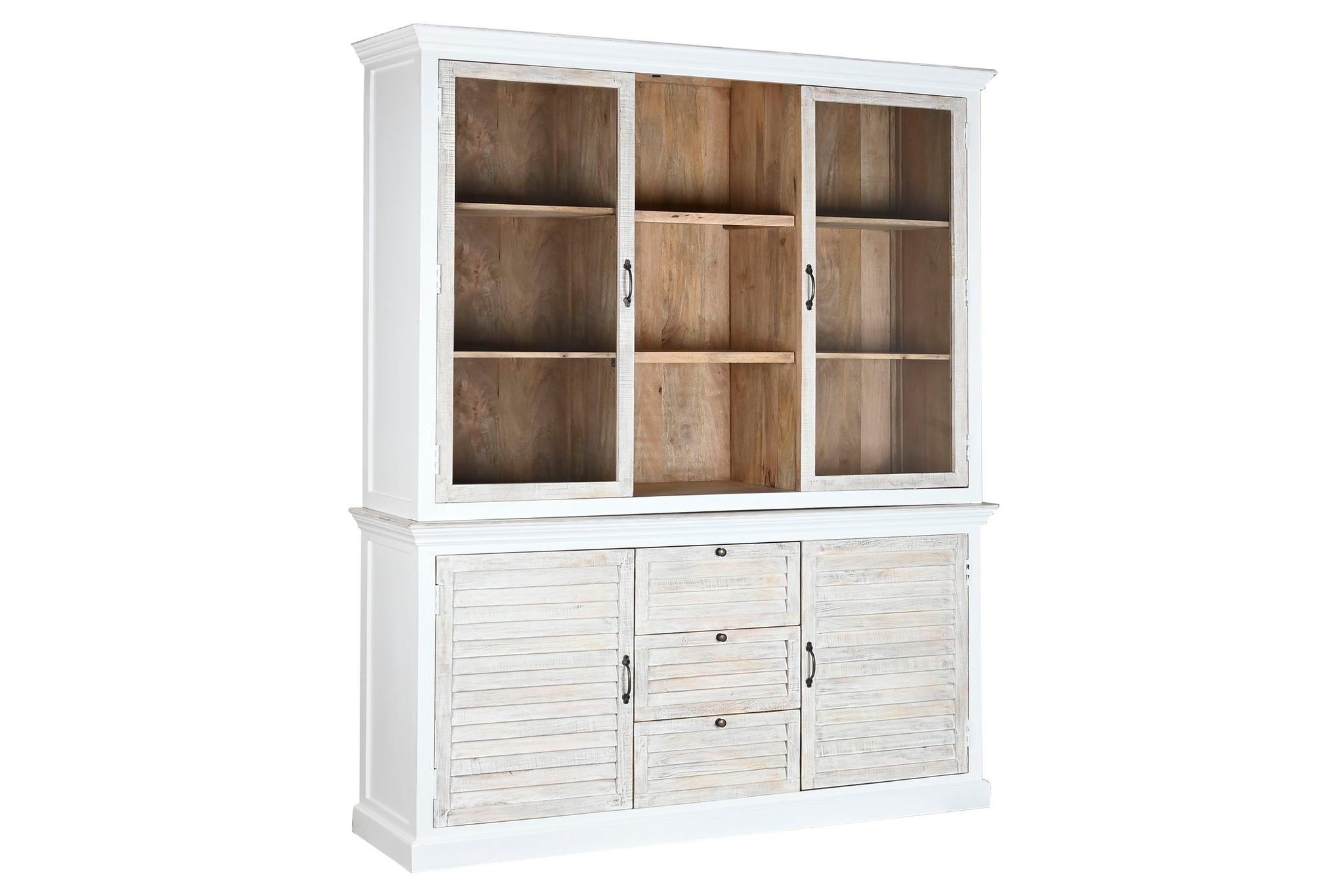 Mango Glass Display Case 180x45x220 168.00 White