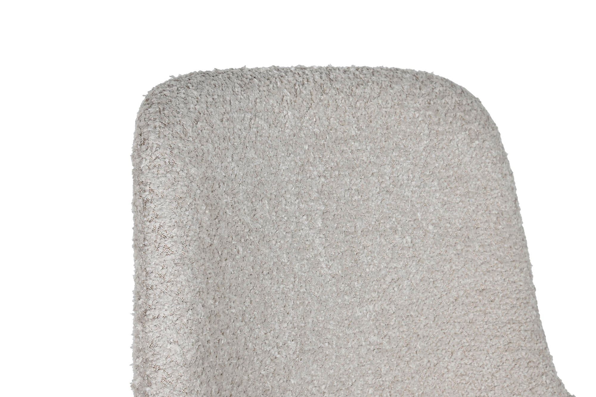 Taburete Poliester Metal 49X55X100 Bucle Beige
