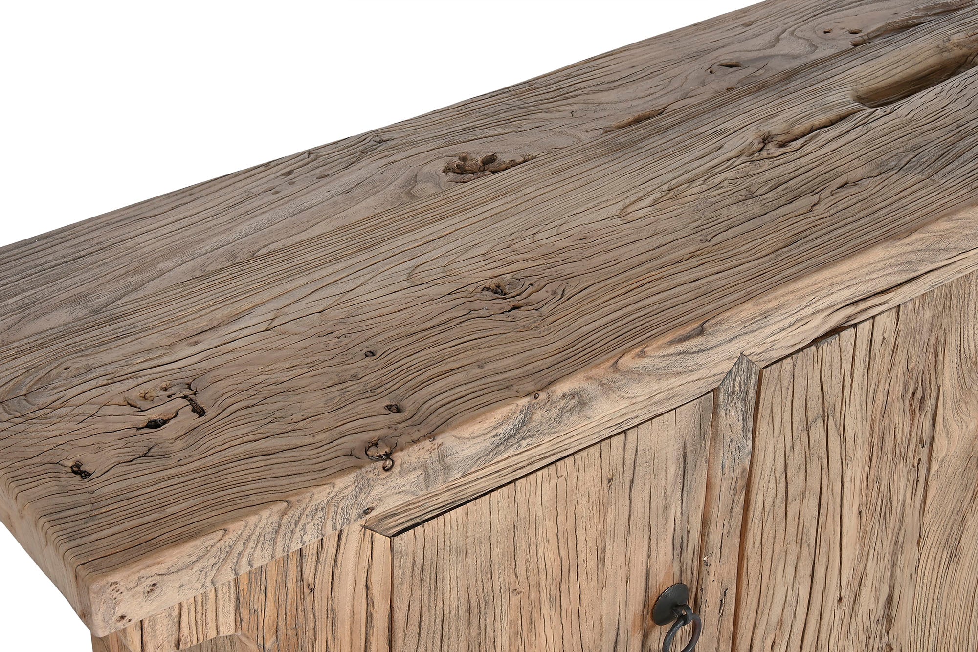 Aparador de olmo maciço 177X46X90 67,00 Natural