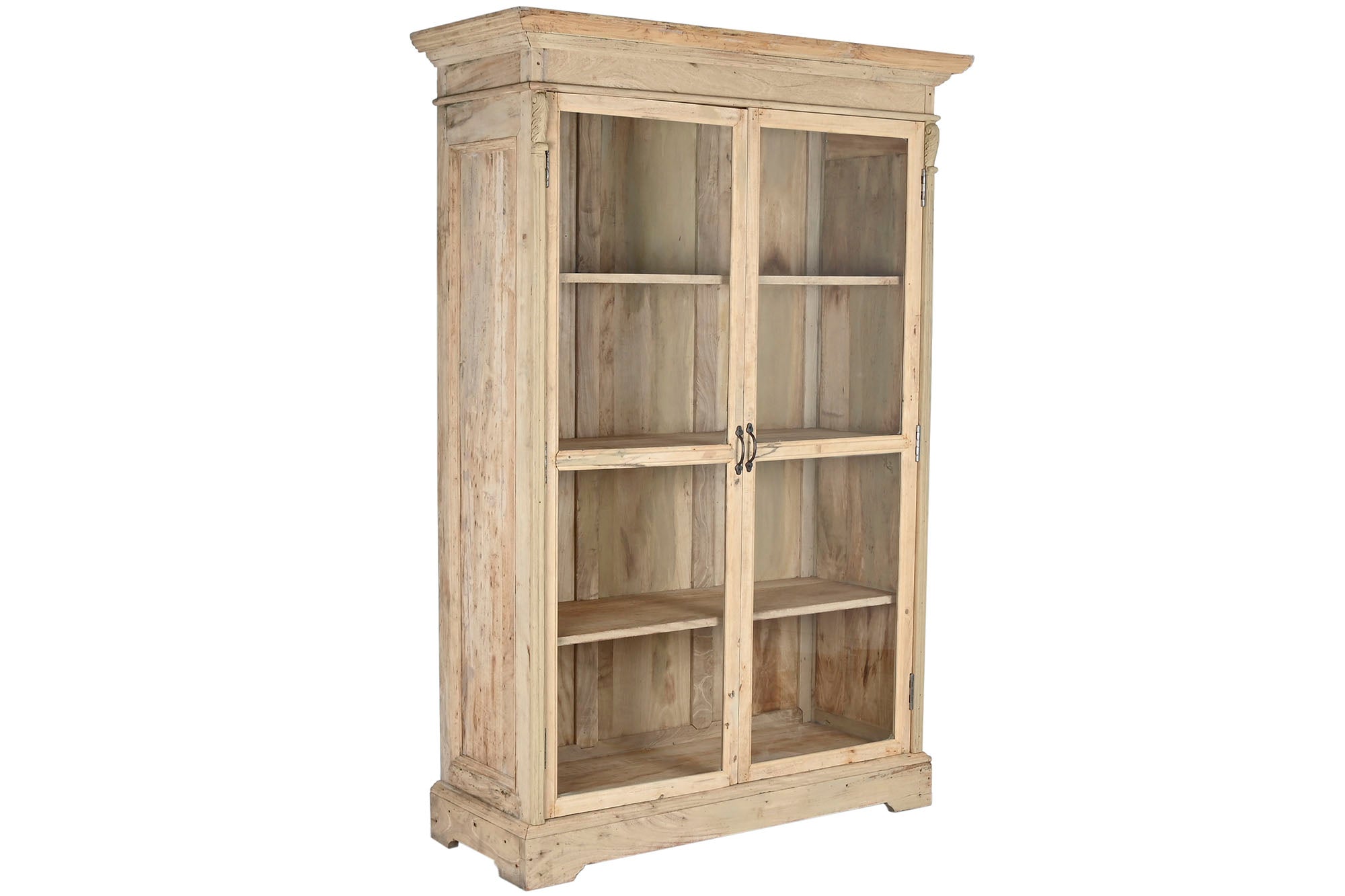 Vitrina Madera Reciclada 130X55X209 154,00 Natural