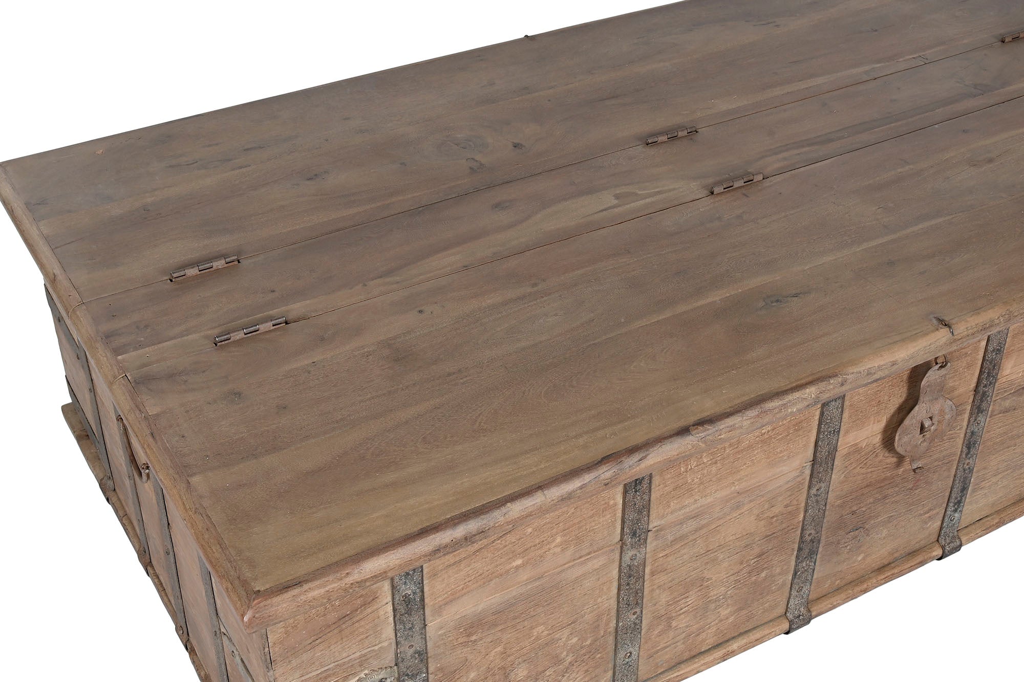 Mesa de centro de teca 158x85x54 peça única sortida