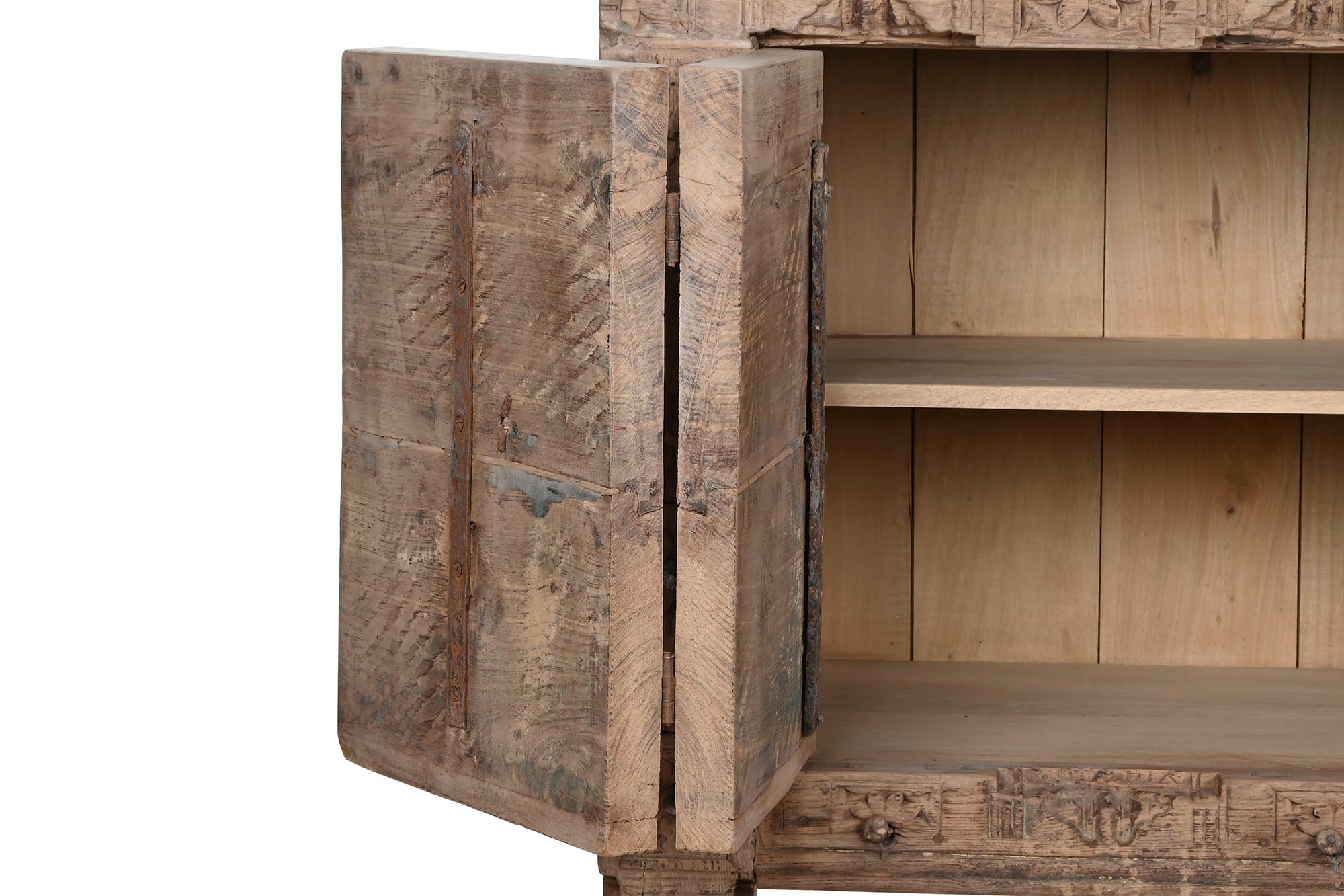 Aparador de madeira 167X51X92 92,60 sortimento de peças únicas