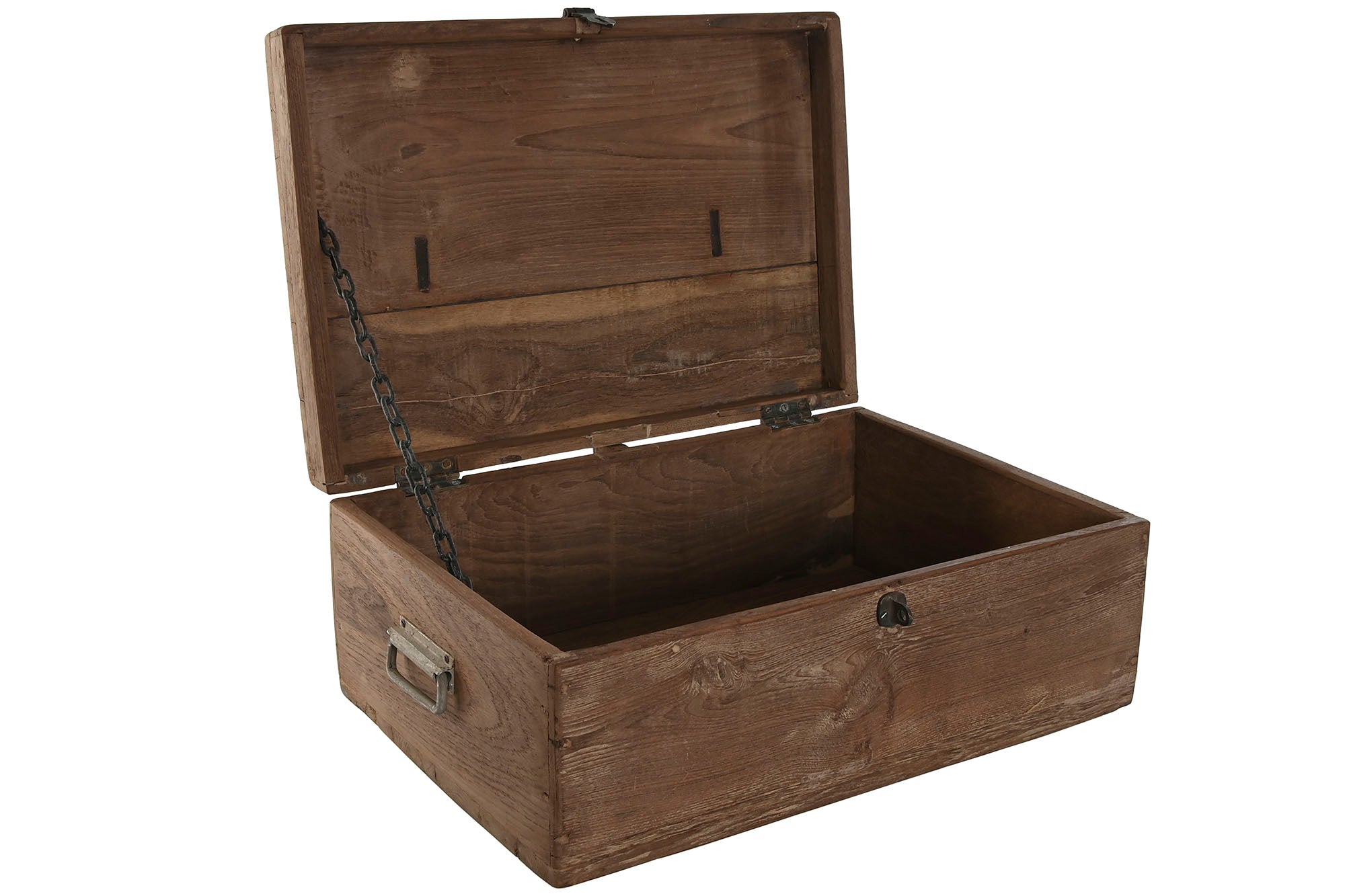 Wooden Chest 46x31x31 Single Piece Assorted Black
