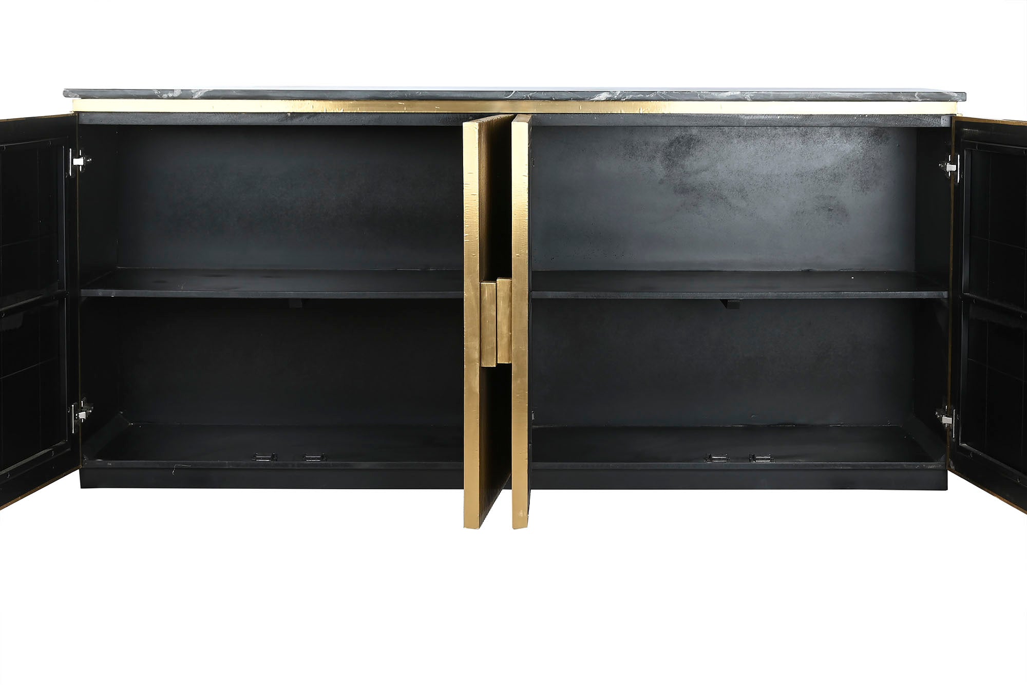 Buffet Laton Marmol 180X40X85 110,50 Negro