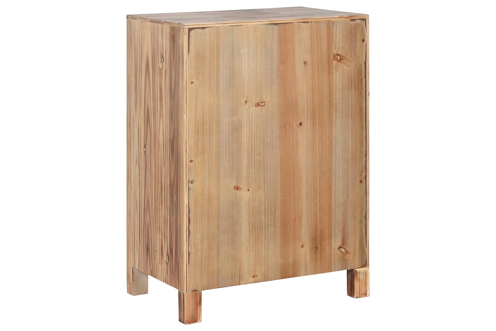 Mesita De Noche Abeto Mdf 45X34X66 11,00 Oriental