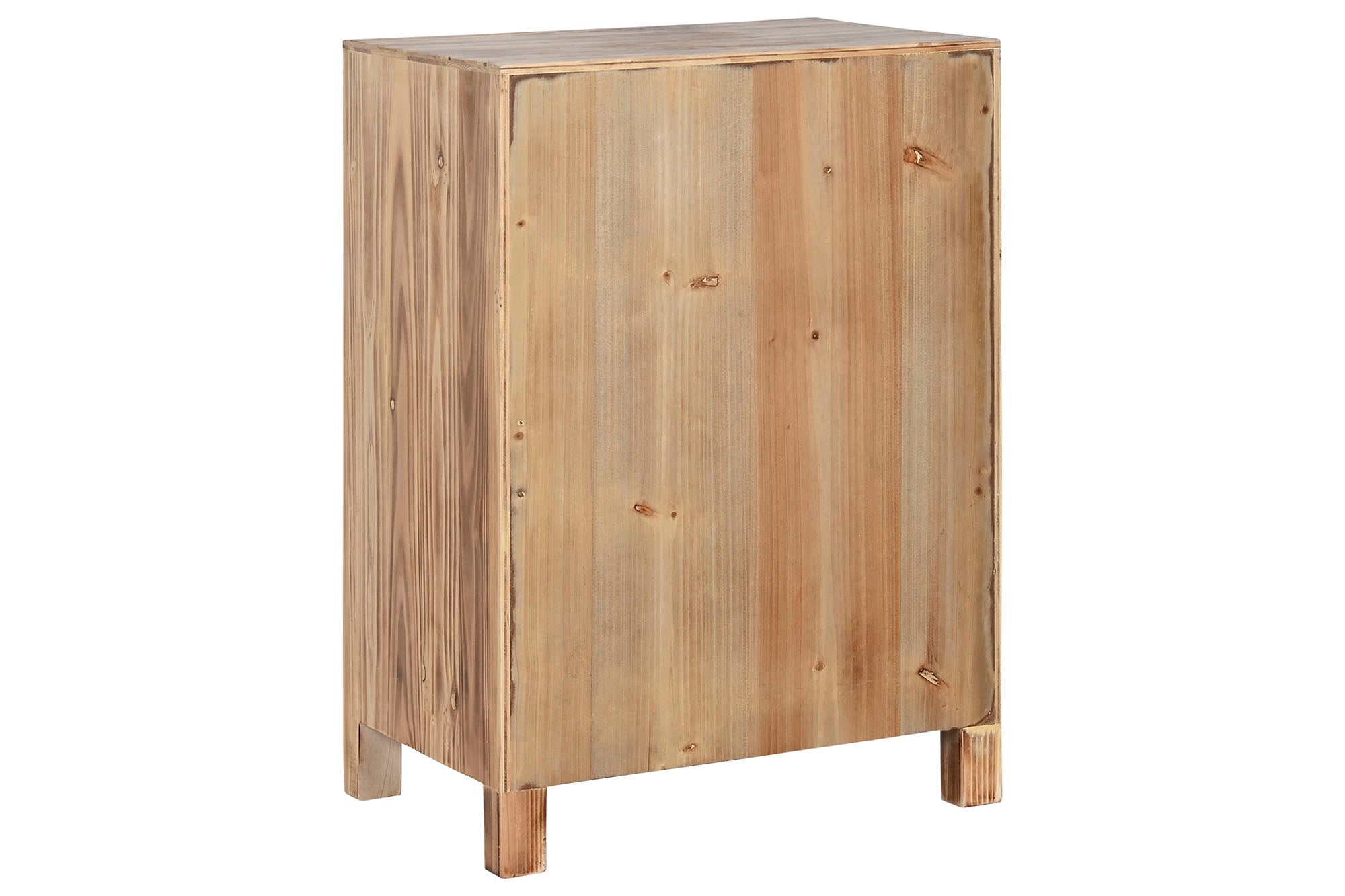 Mesita De Noche Abeto Mdf 45X34X66 Oriental