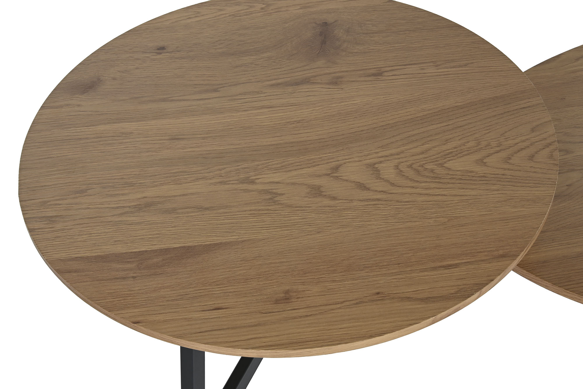 Mesa Centro Metal Mdf 115X60X40,5 Natural