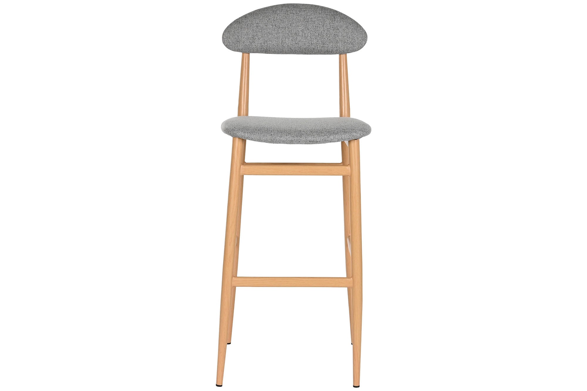 Polyester Metal Stool 43X47X108 Light Grey