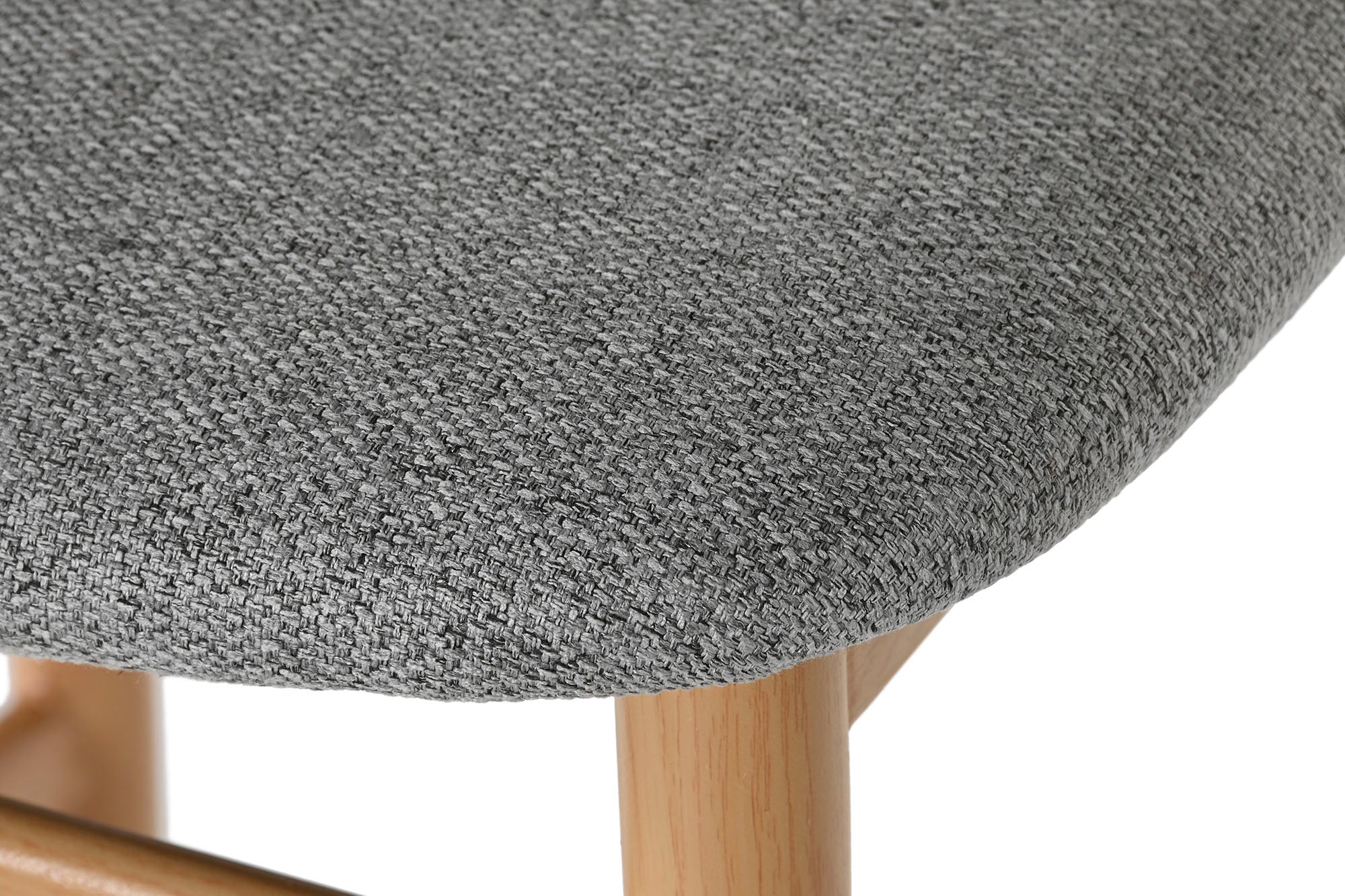 Polyester Metal Stool 43X47X108 Light Grey