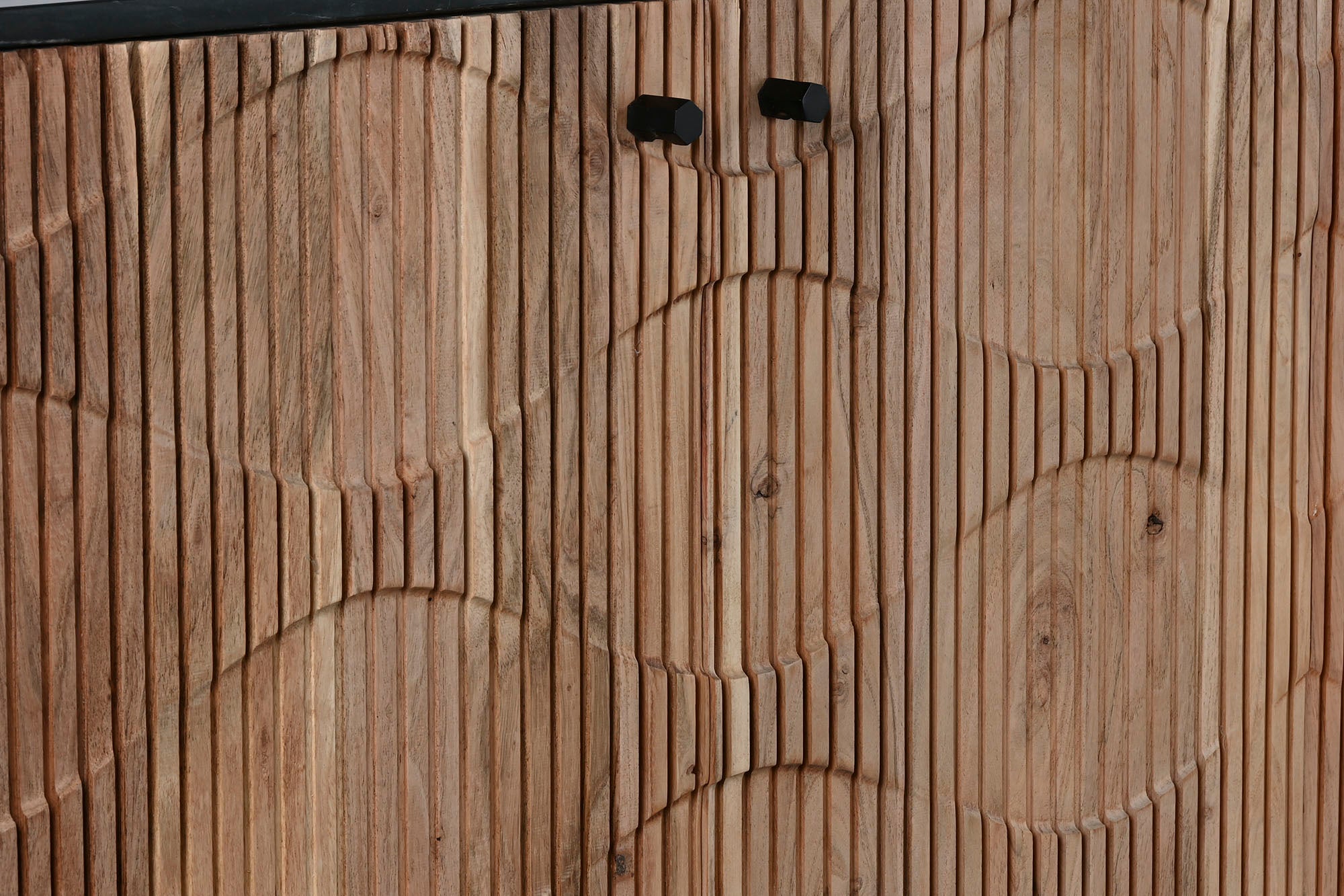 Buffet Acacia Marmol 175X40X76 86,72 Negro