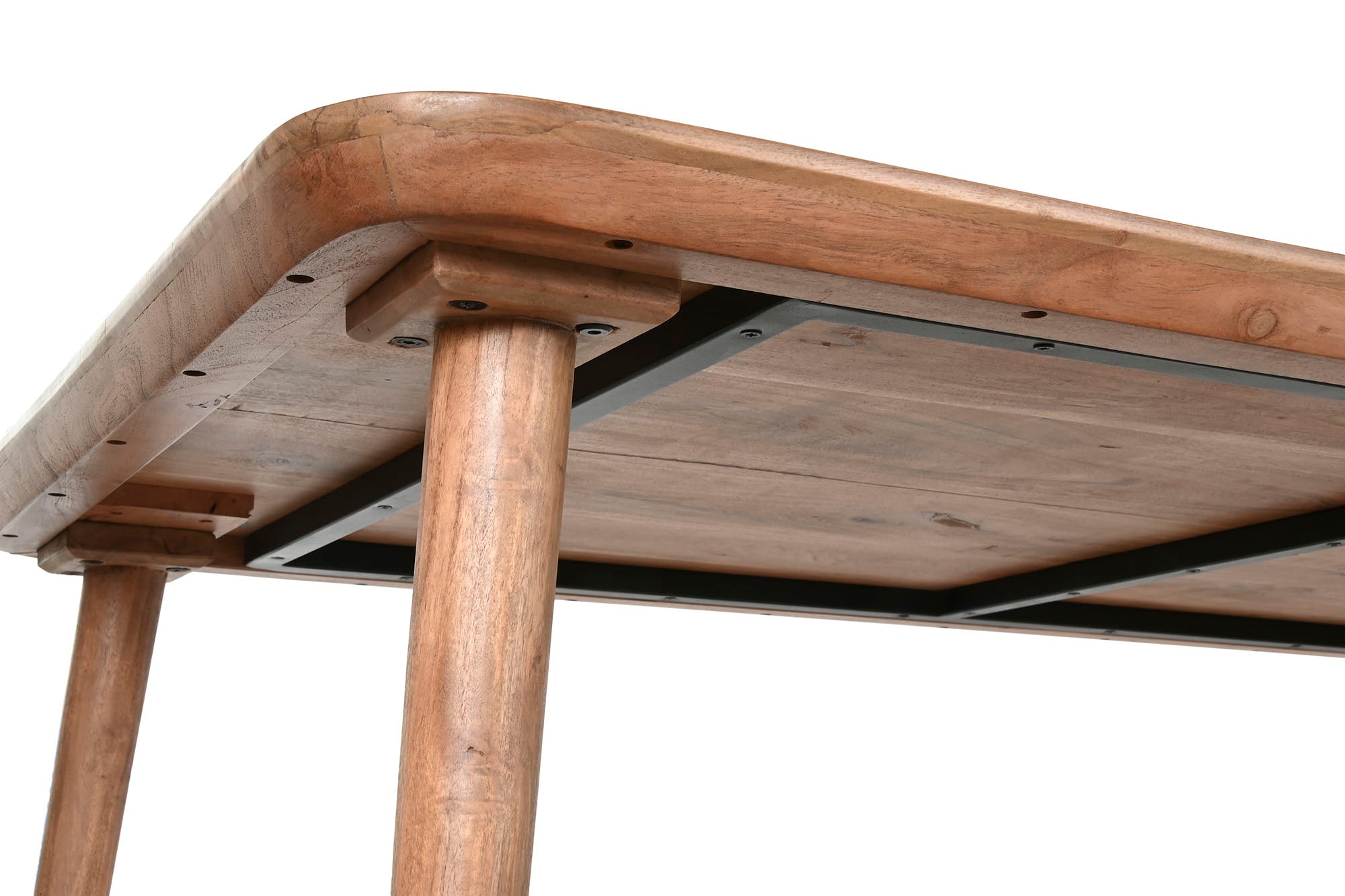 Mesa de Jantar Acacia 250x100x77 Castanho Claro