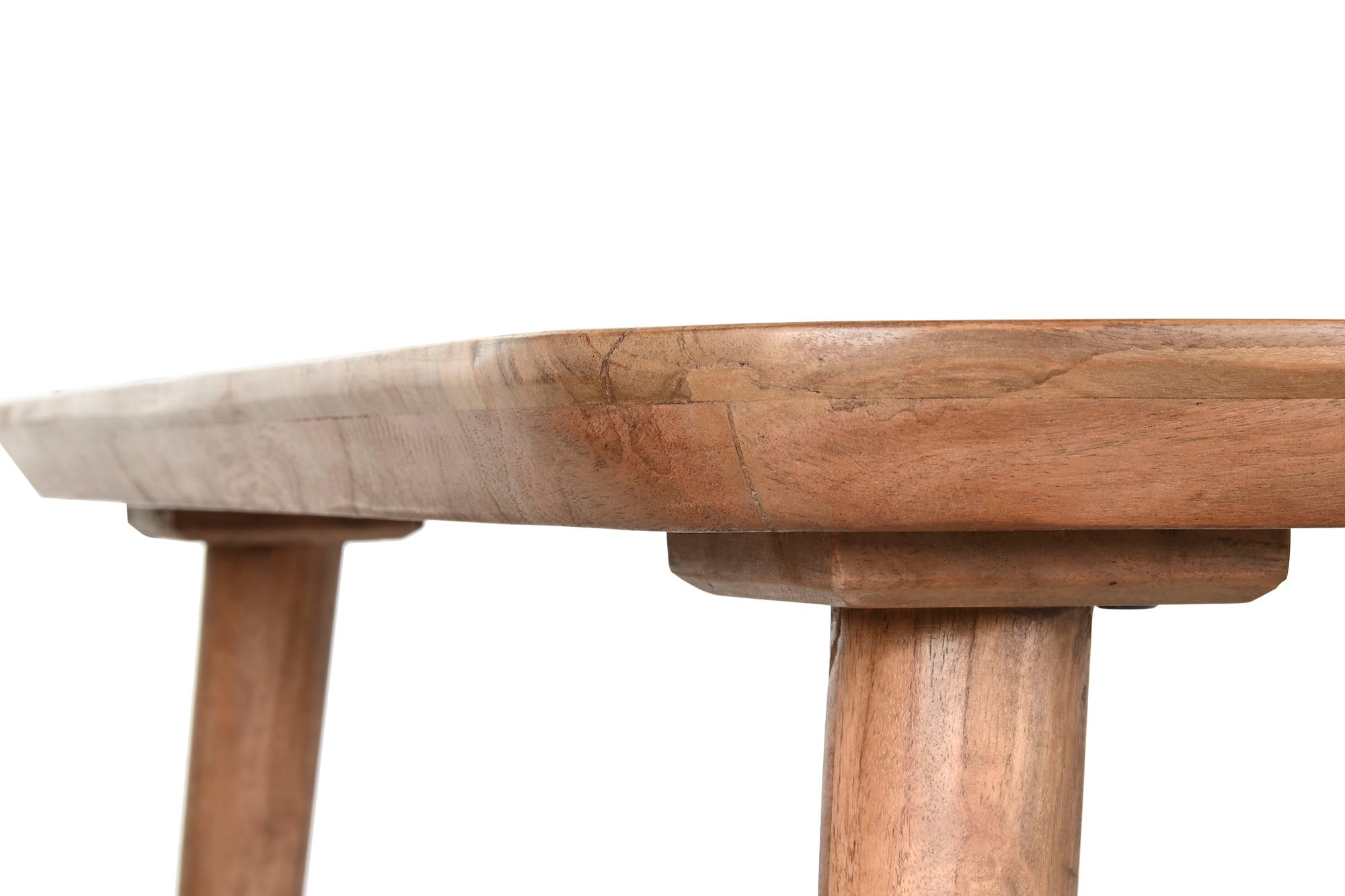 Mesa de Jantar Acacia 250x100x77 Castanho Claro