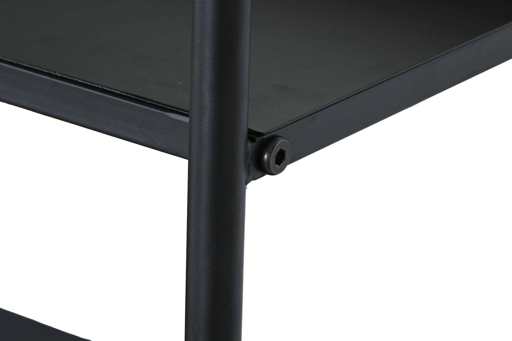 Estanteria Metal 100X30X180 Negro