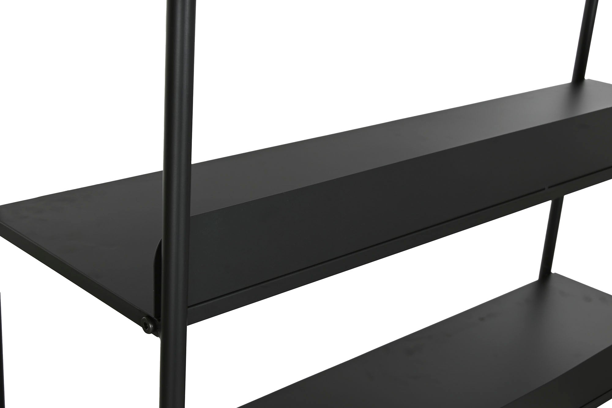 Metal Shelf 100X30X180 Black