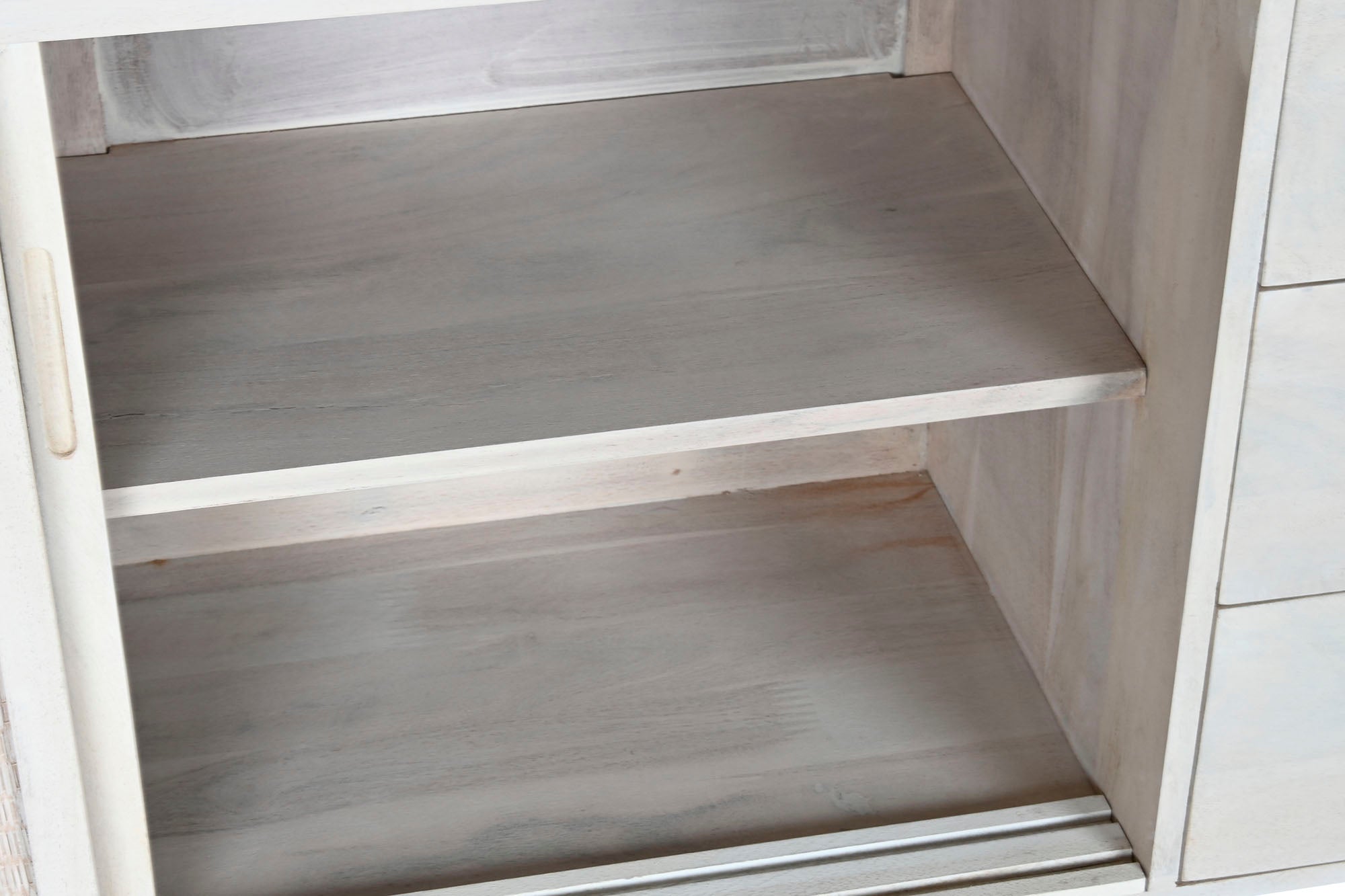 Buffet Mango Ratan 155X40X80 Branco-sujo
