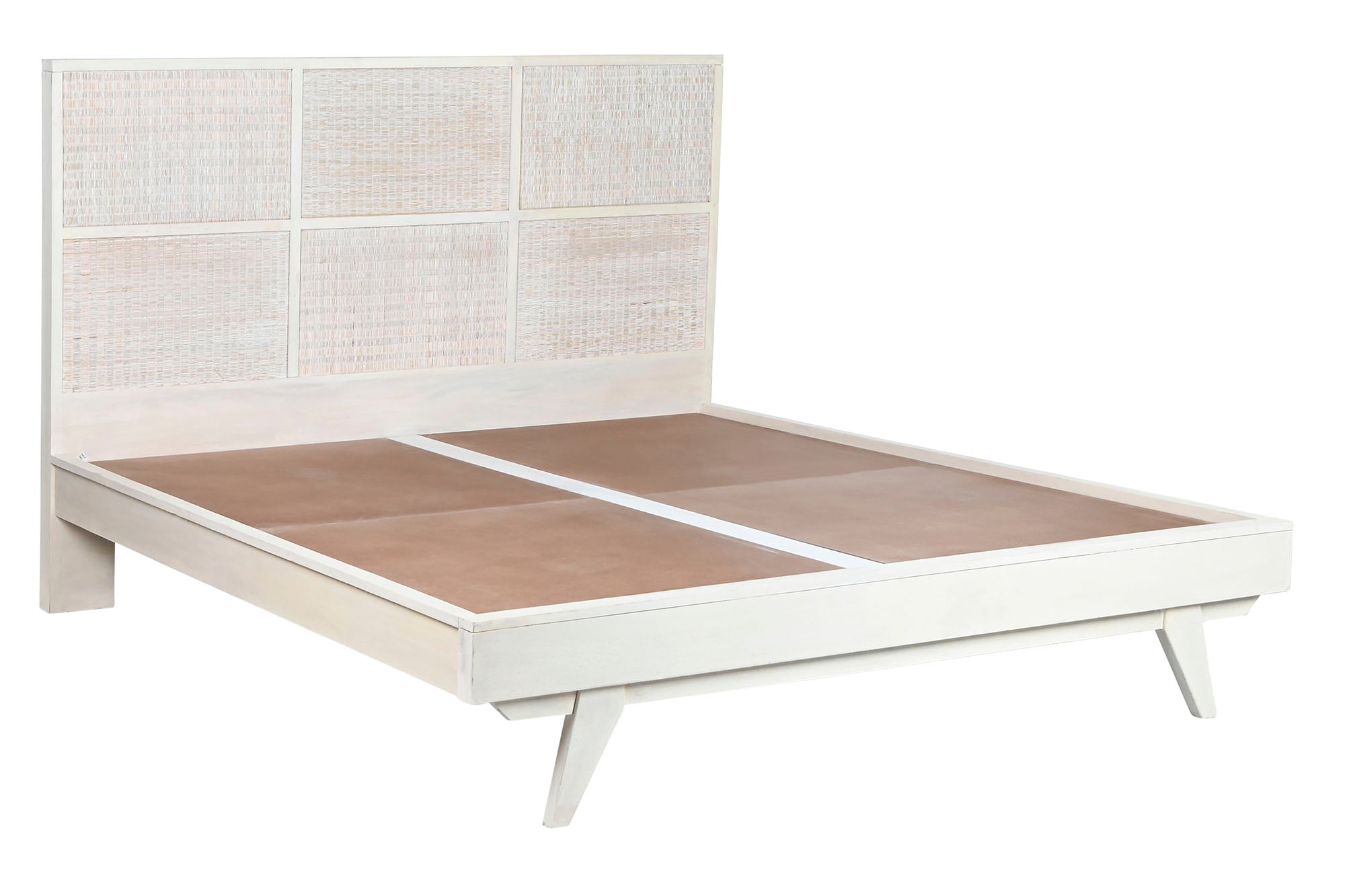 Cama Mango Ratan 167X212X120 Blanco Roto