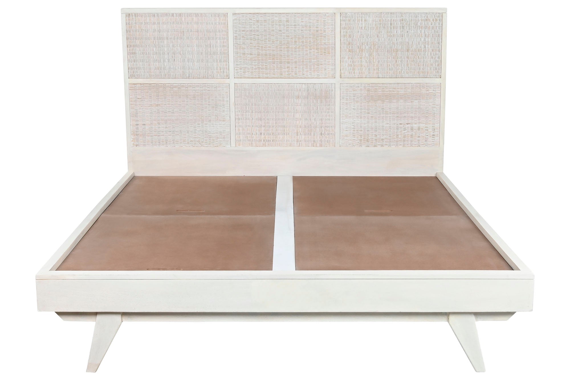 Cama Mango Ratan 167X212X120 Blanco Roto