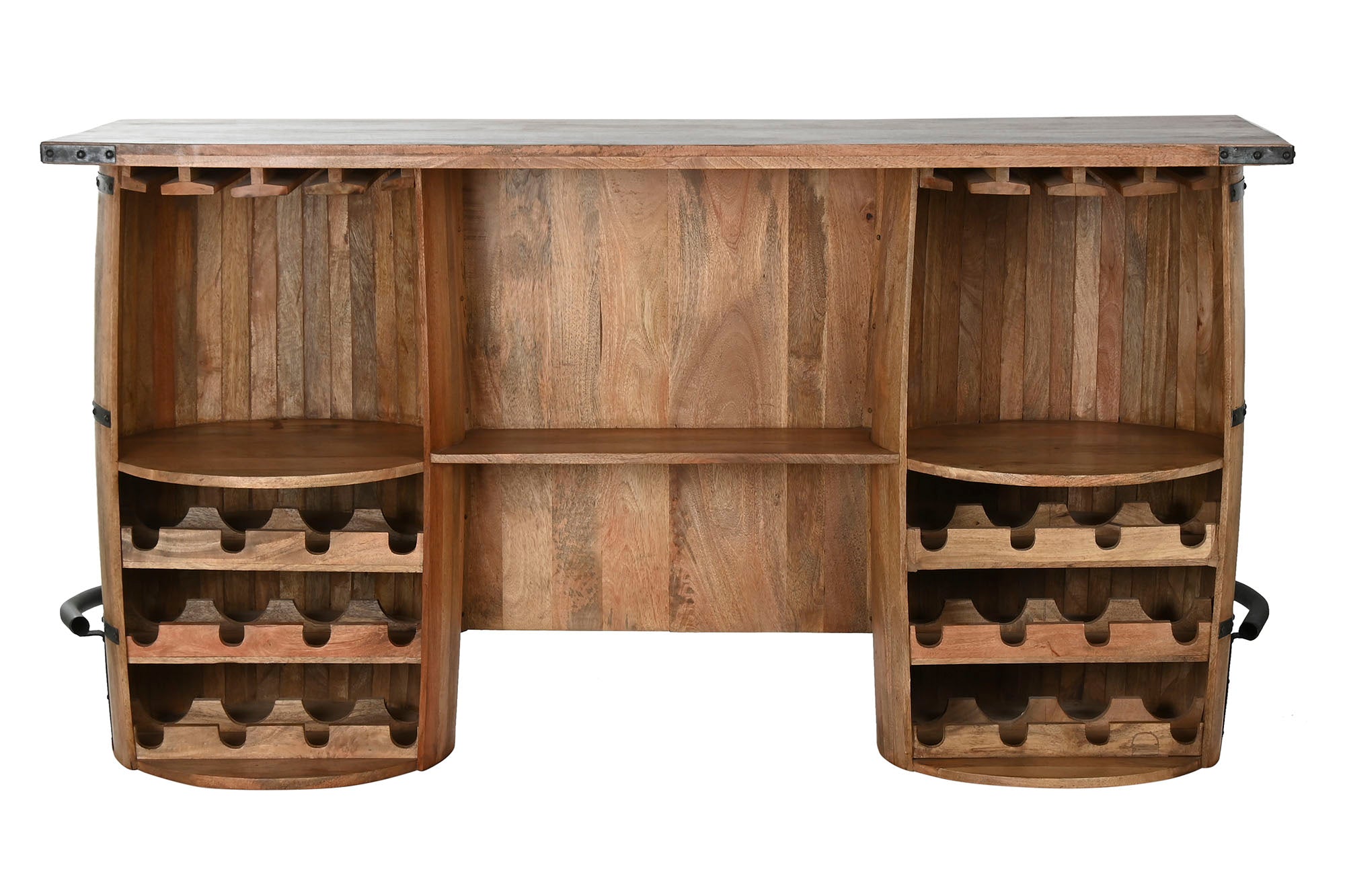 Mueble Bar Mango Metal 180X60X100 Barril