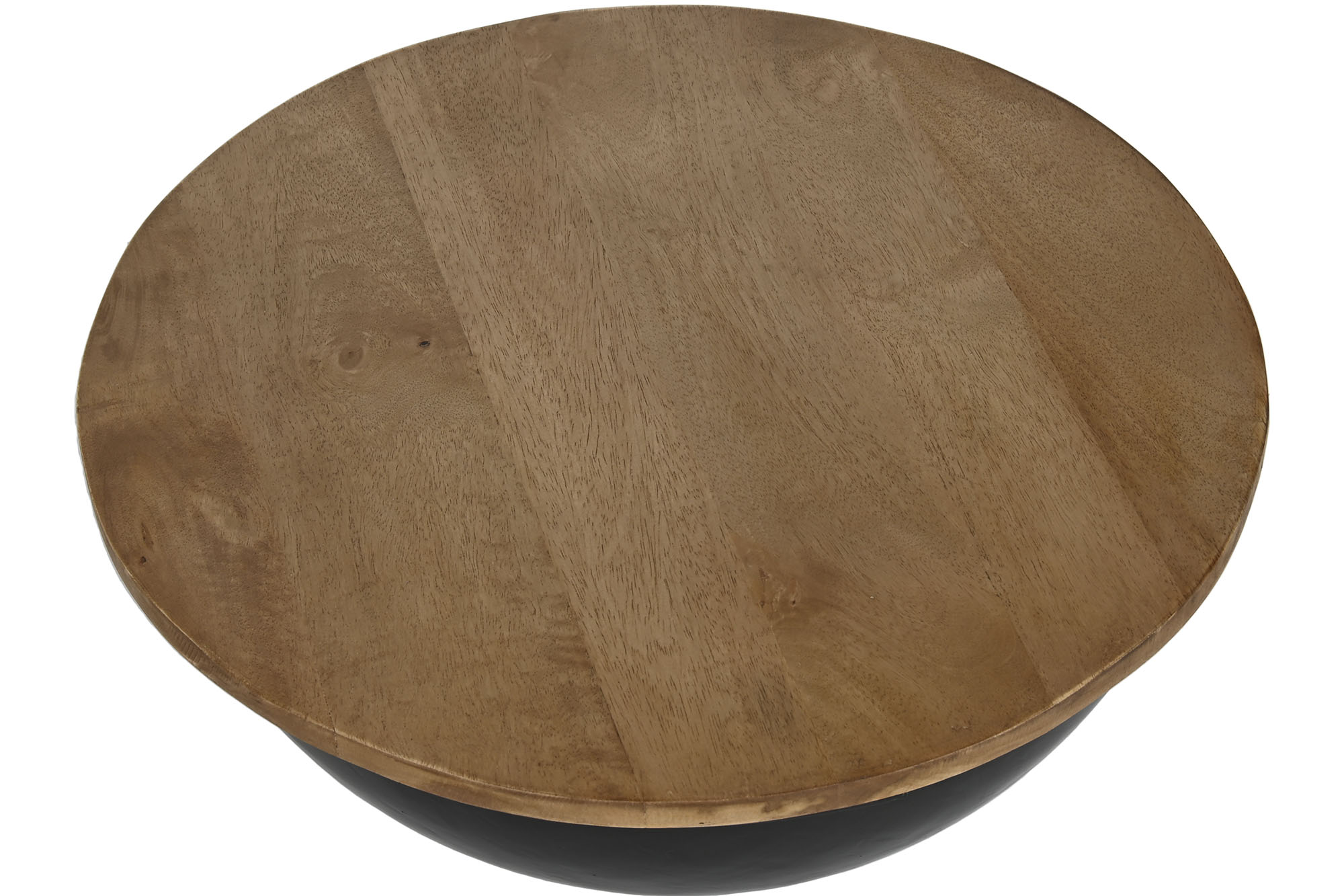 Mesa Centro Set 2 Mango Metal 60X60X28