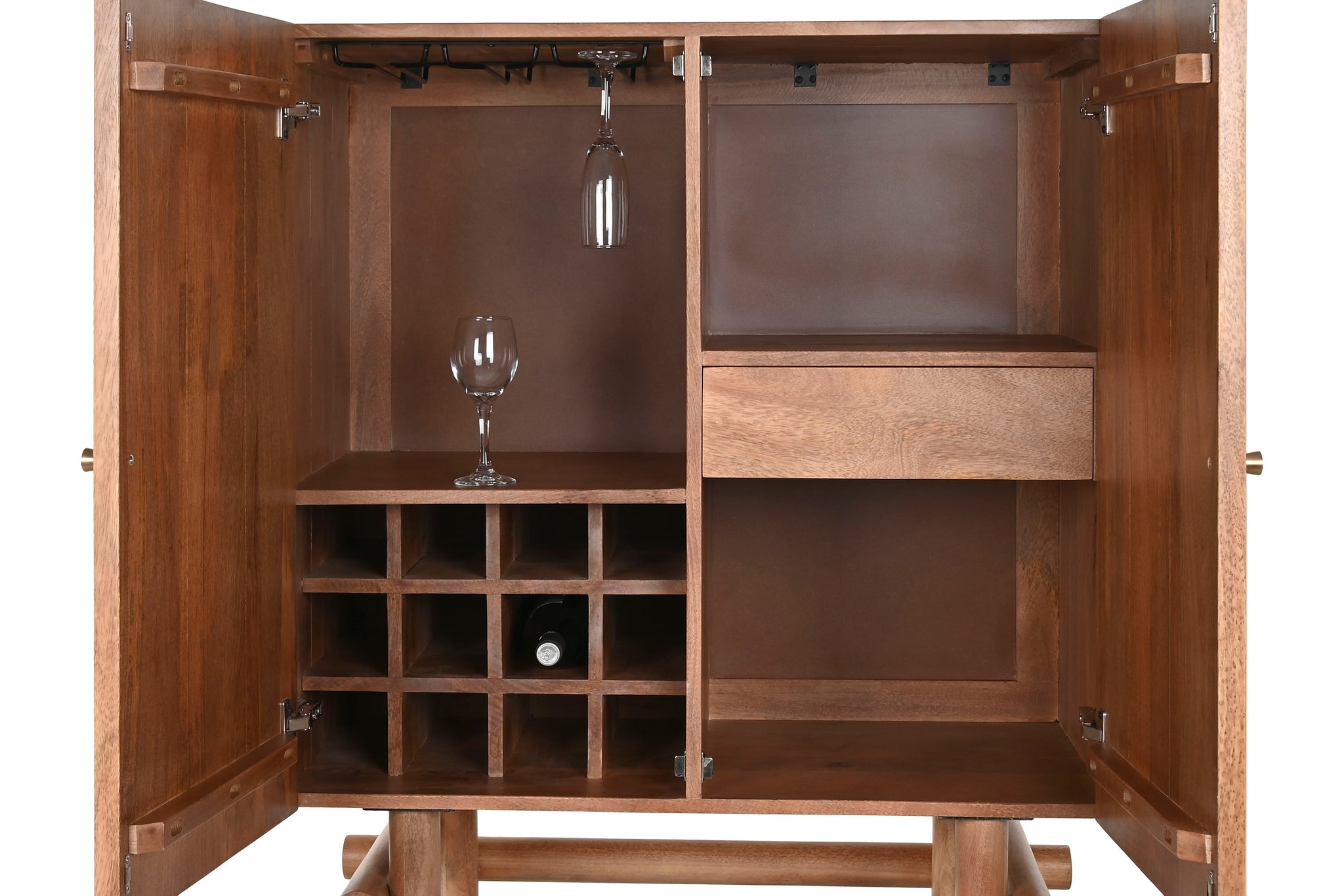 Botellero Mango 90X45X156 Natural