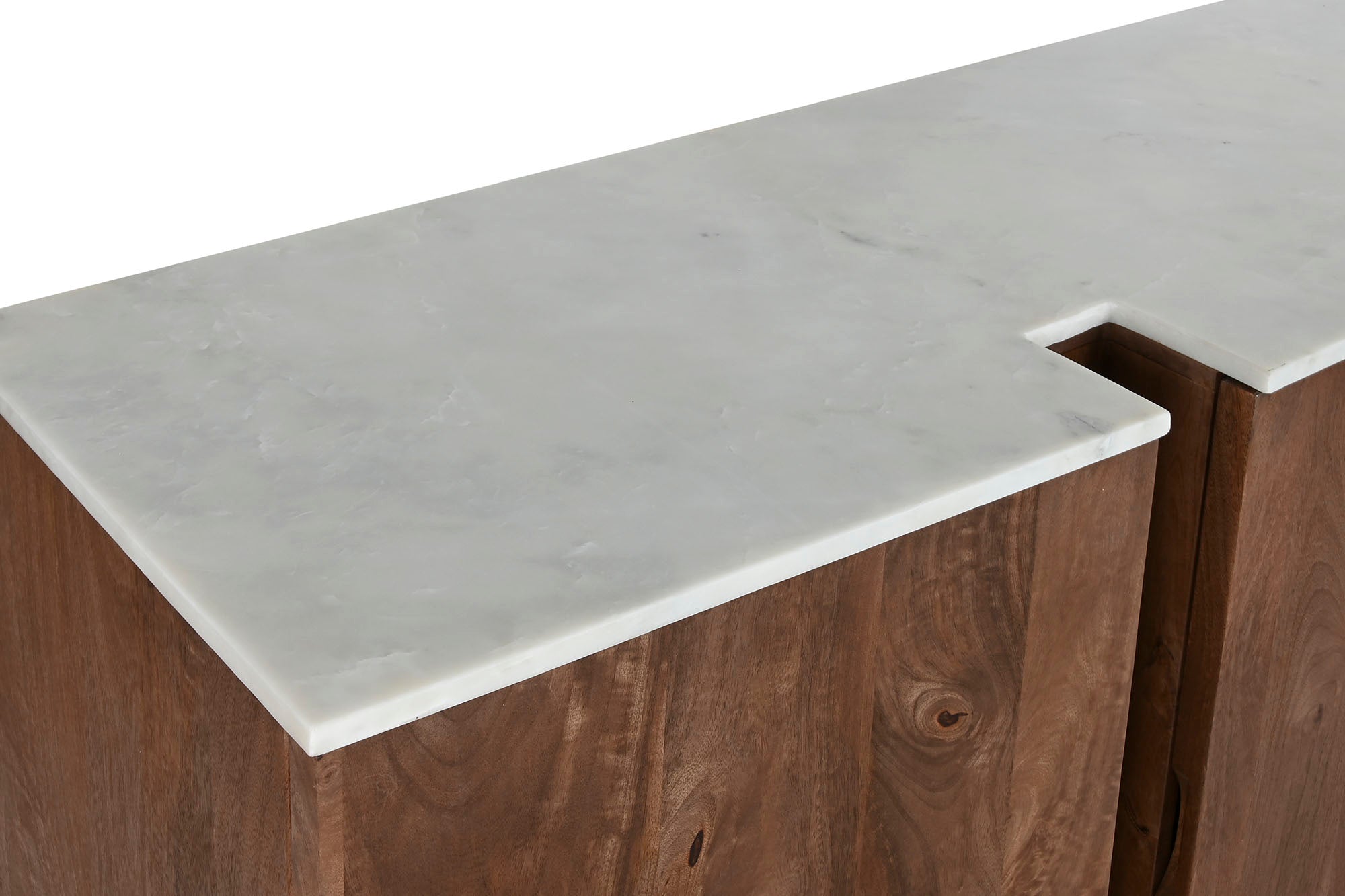 Buffet Mango Marmol 162,5X47X76 Marron