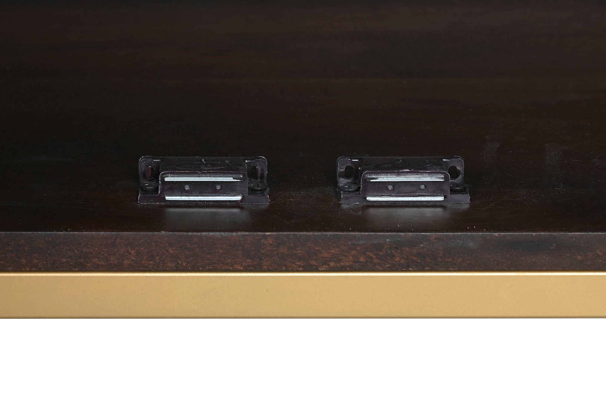Puxador de metal para buffet 157,5 x 47 x 76,2 marrom escuro