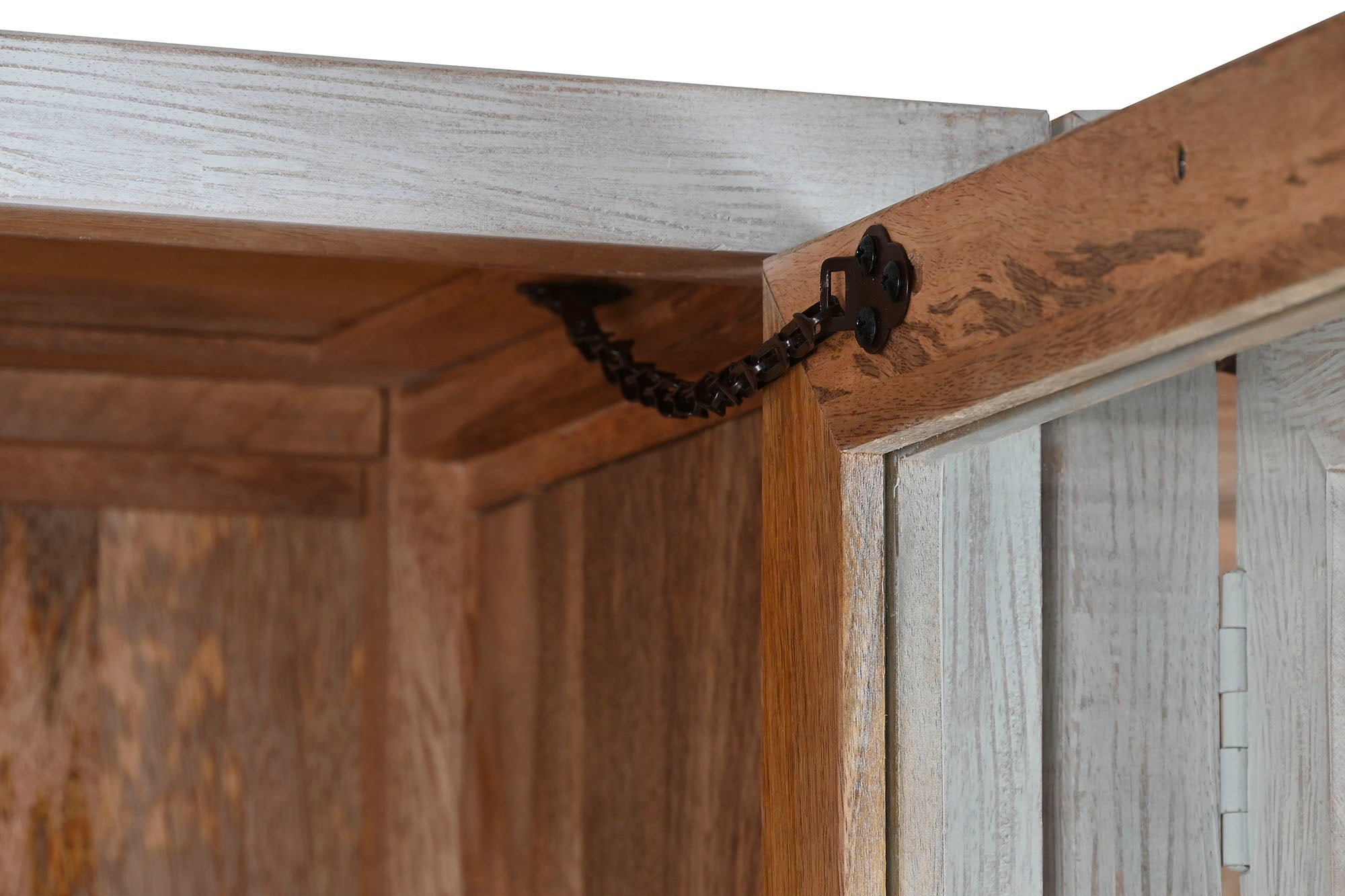 Vitrina Mango Cristal 200X45X230 Blanco