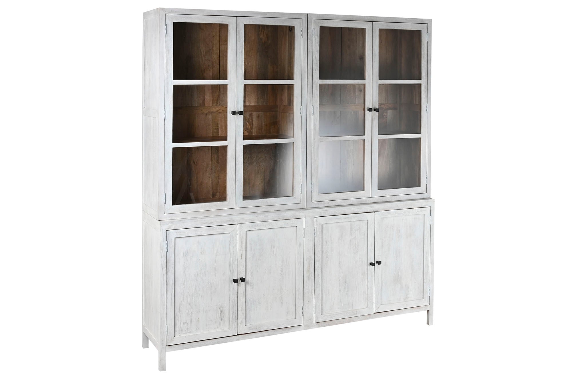 Vitrina Mango Cristal 200X45X230 Blanco