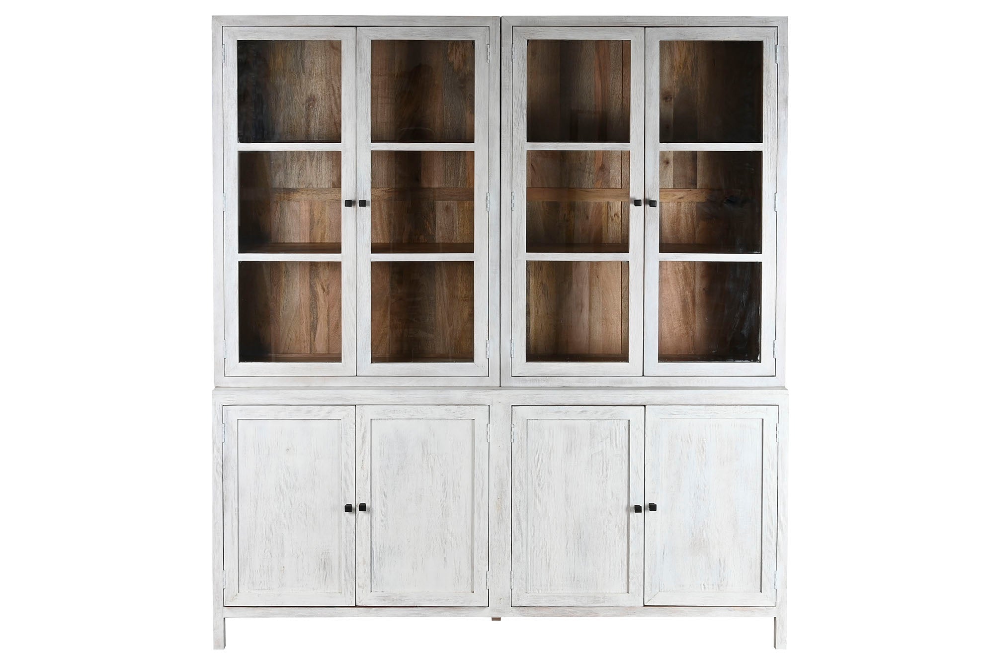 Vitrina Mango Cristal 200X45X230 Blanco