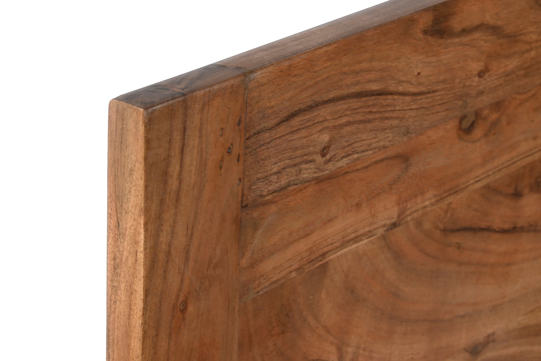 Cama Acacia 165X205X100 Cabecero Natural