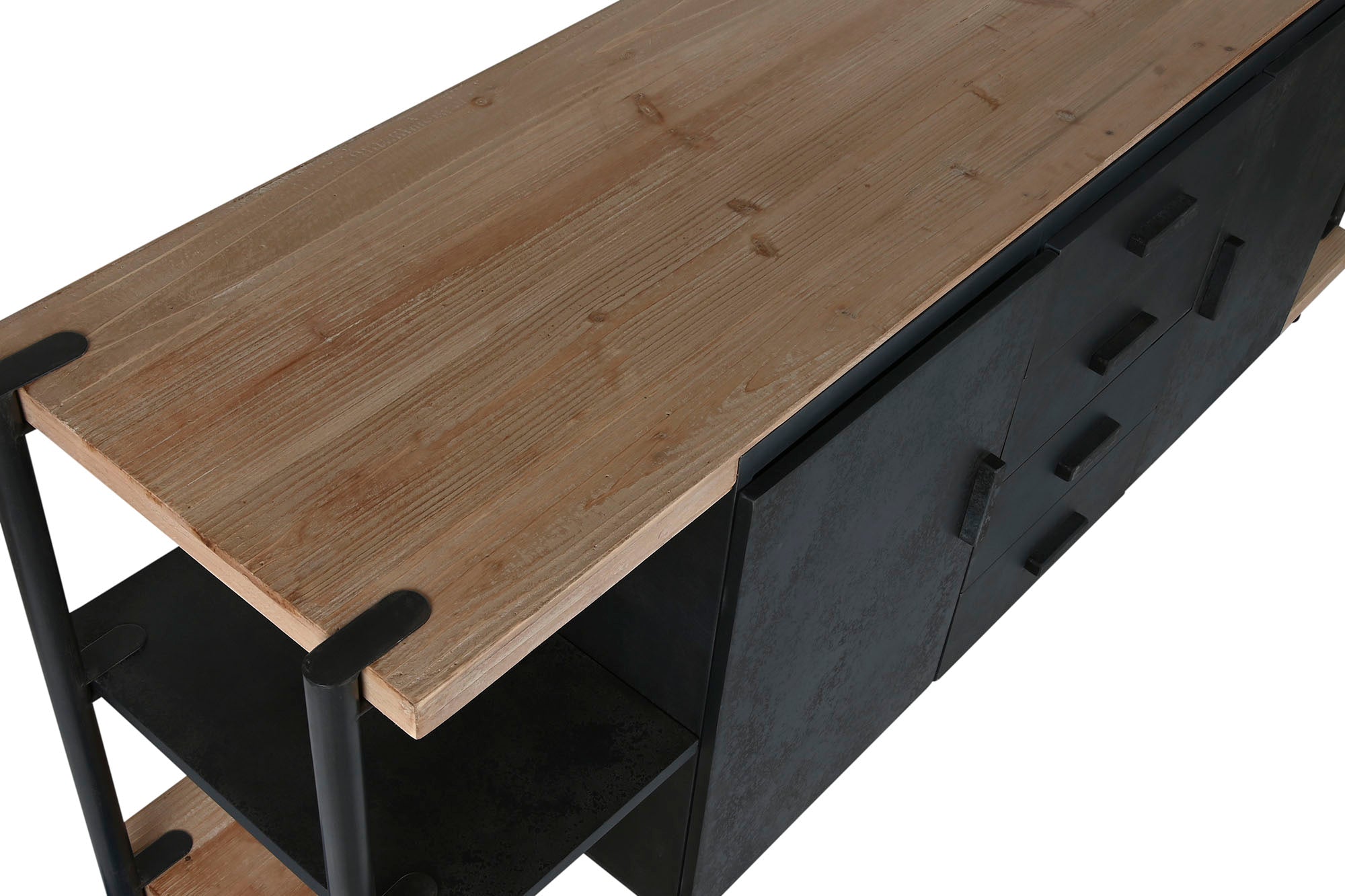Buffet Abeto Metal 180X45X80 Natural