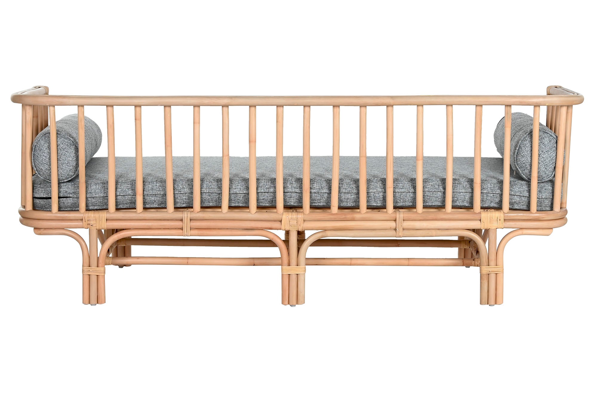 Sofa Bambu Ratan 195X75X70 Natural