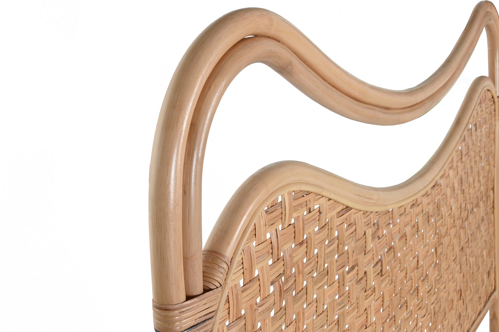 Cabecero Cama Ratan 153X4X146 Natural