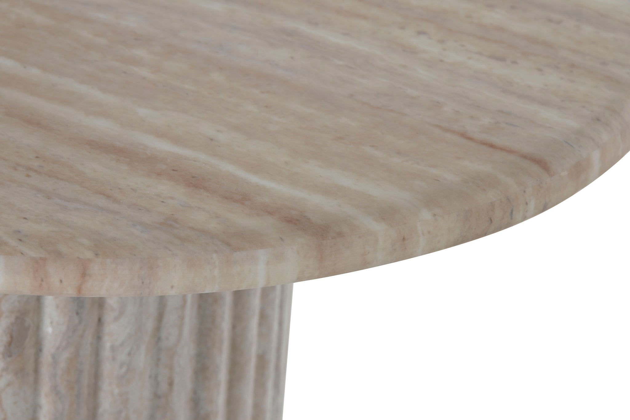 Consola Granito Mdf 120X40X75 Simil Marmol Beige