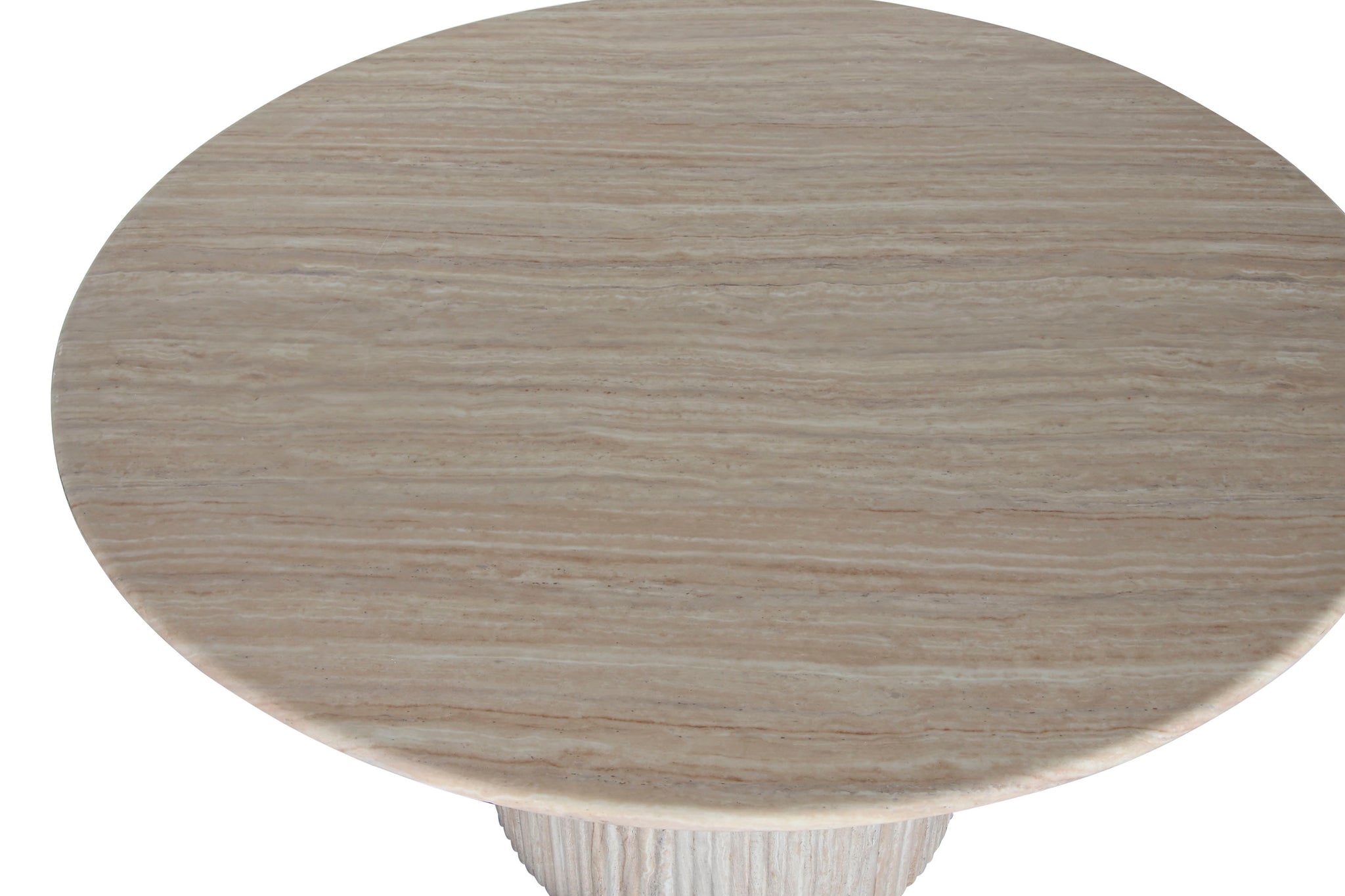 Mesa Redonda Comedor Granito 130X130X75 Simil Marm